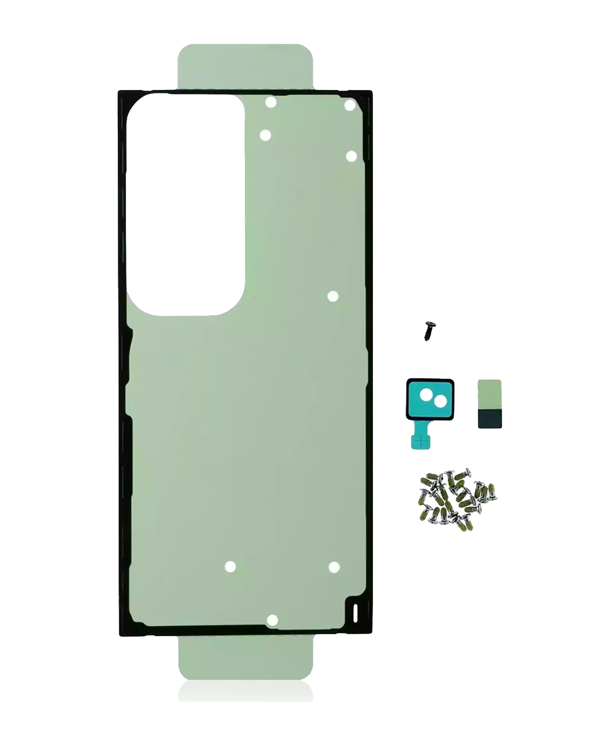 adesivo per cover posteriore con Re-Work Kit per Samsung Galaxy S23 Ultra 5G (Service pack)