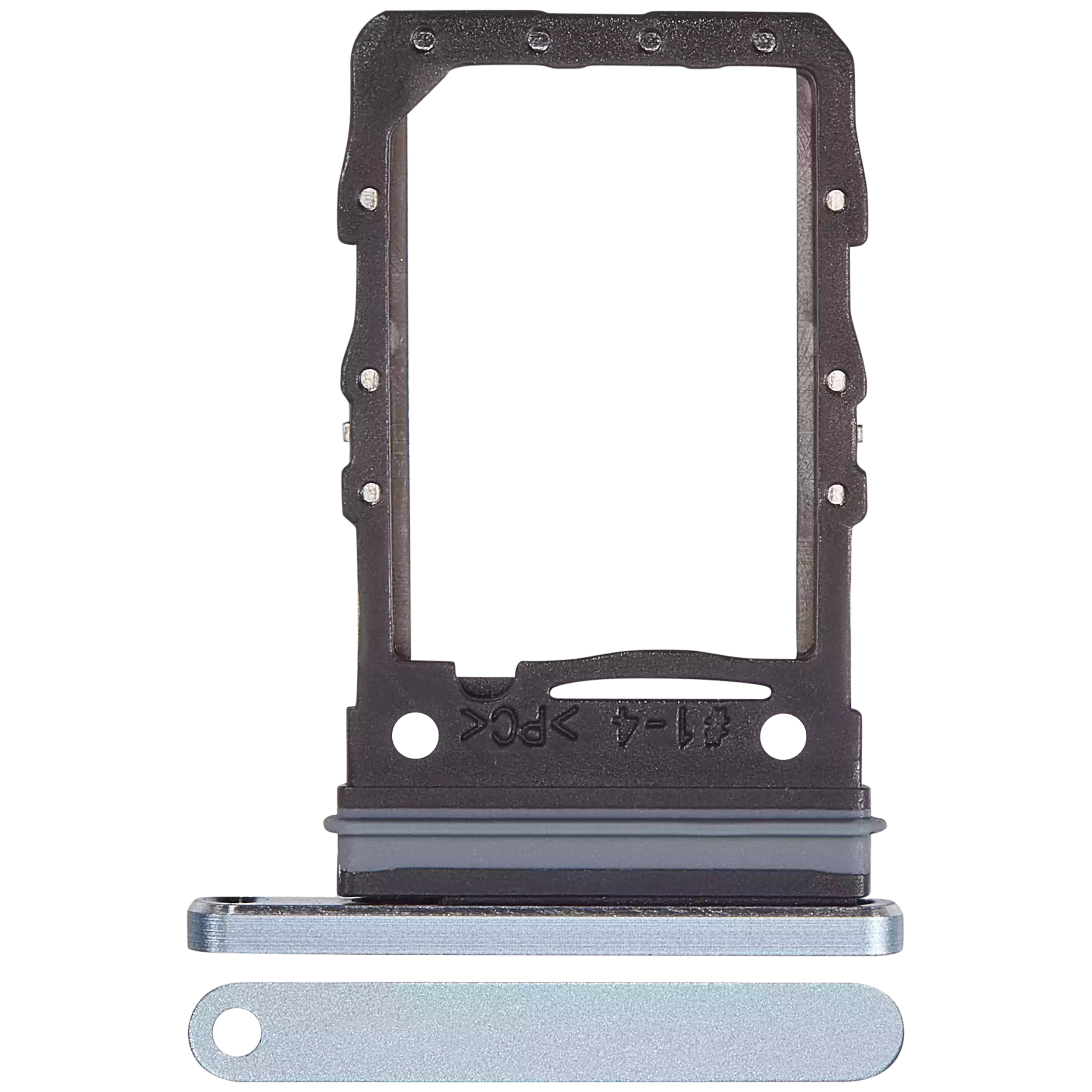 Carrellino SIM singola per Samsung Galaxy Z Flip 6 (F741) (Premium) (Blu)