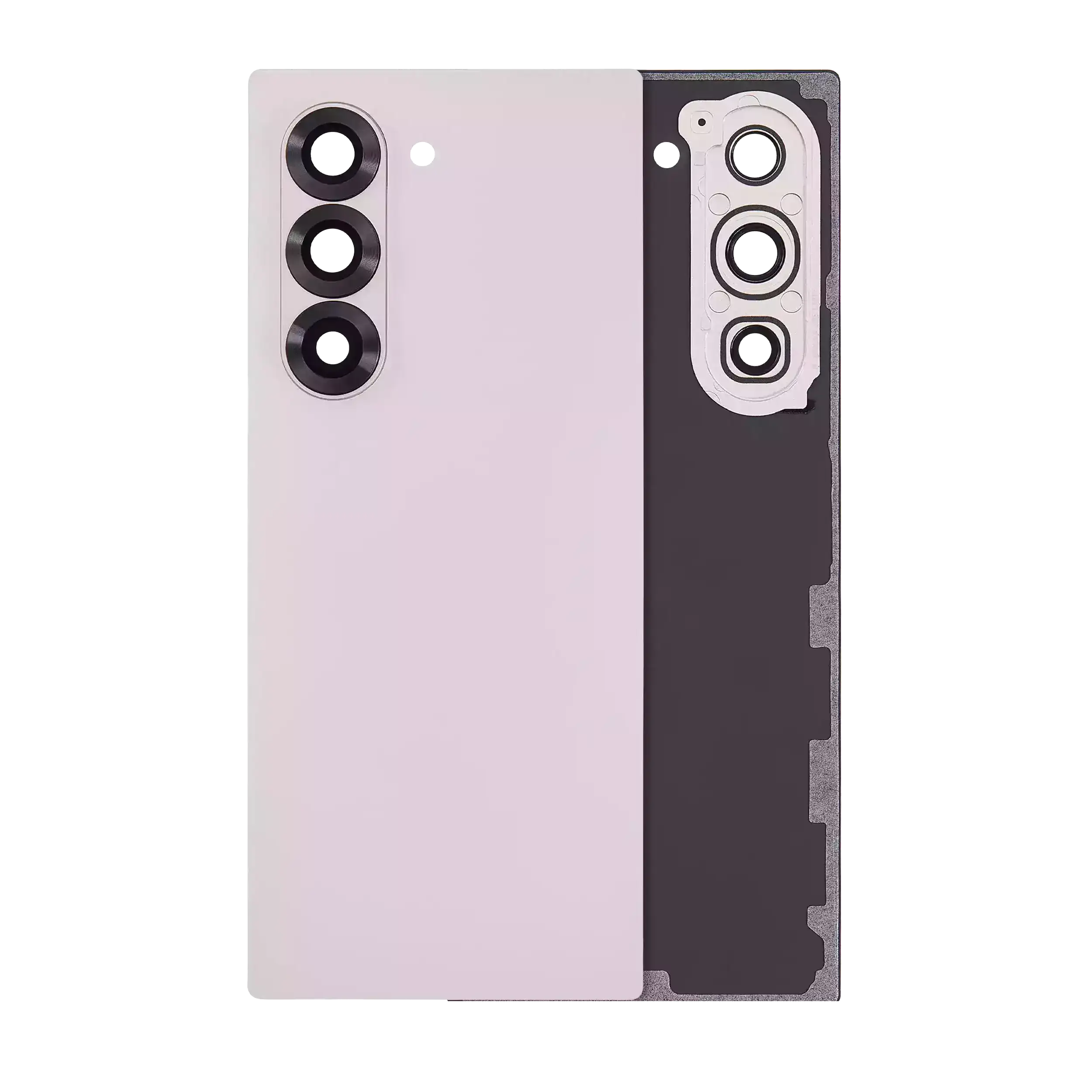 vetro cover posteriore con Vetro fotocamera per Samsung Galaxy Z Fold 6 5G (Rosa)
