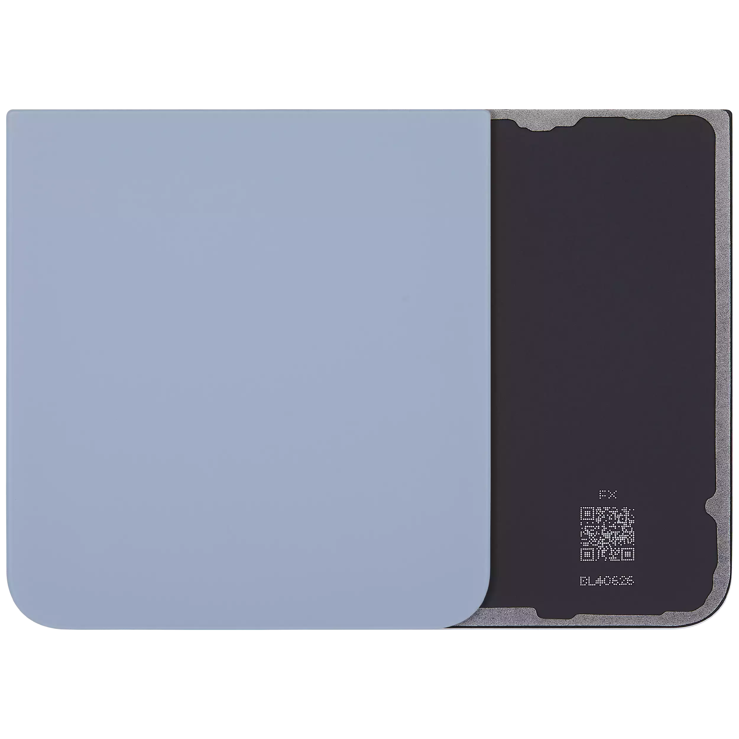 vetro cover posteriore per Samsung Galaxy Z Flip 6 5G (Blu)