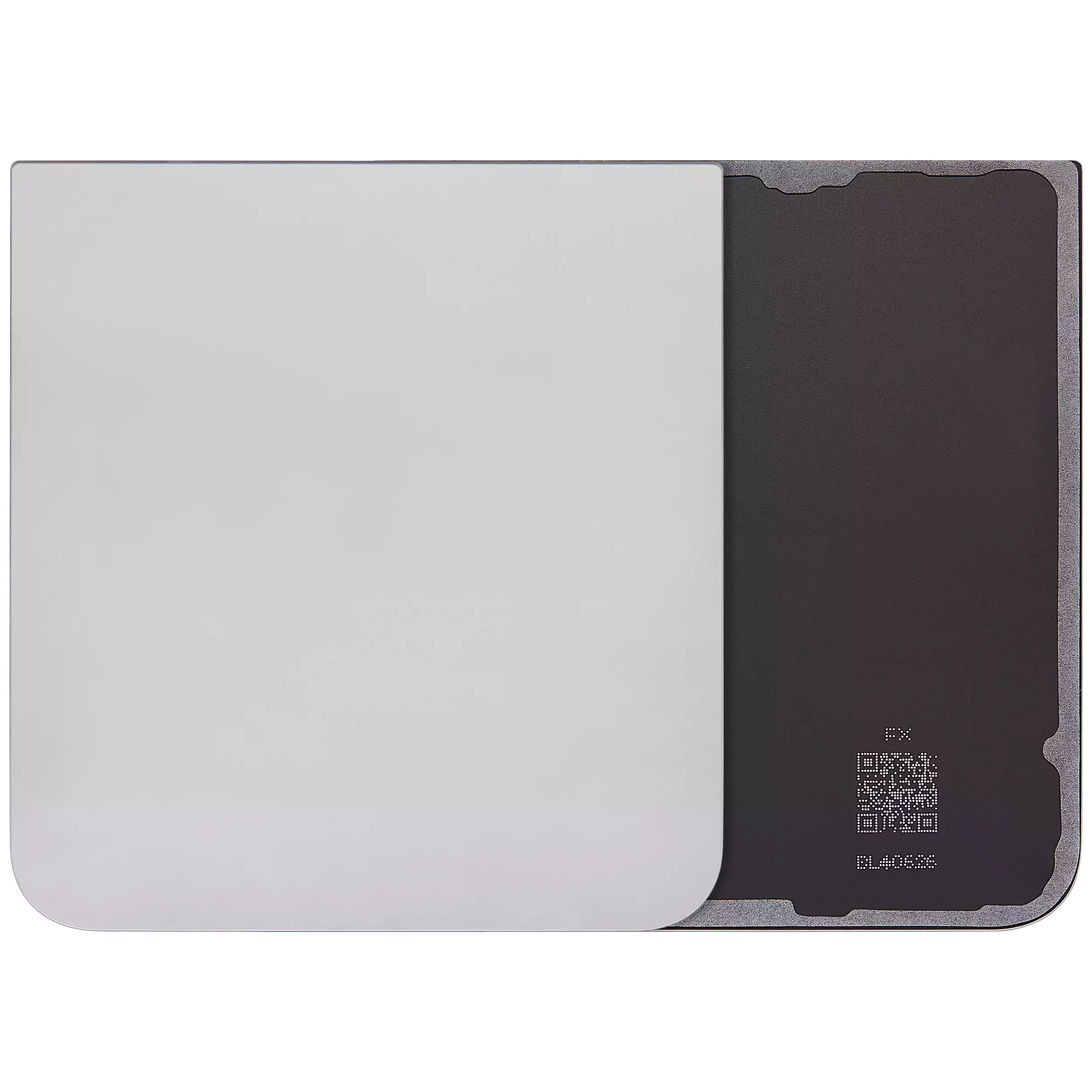 vetro cover posteriore per Samsung Galaxy Z Flip 6 5G (Argento Shadow)