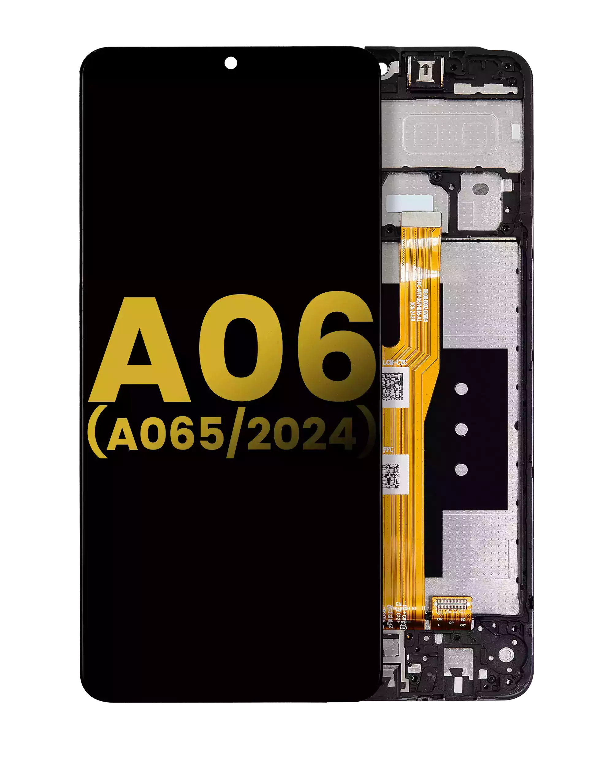 Display LCD completo con Frame per Samsung Galaxy A06 (A065 / 2024) (Refurbished) (tutti i colori)
