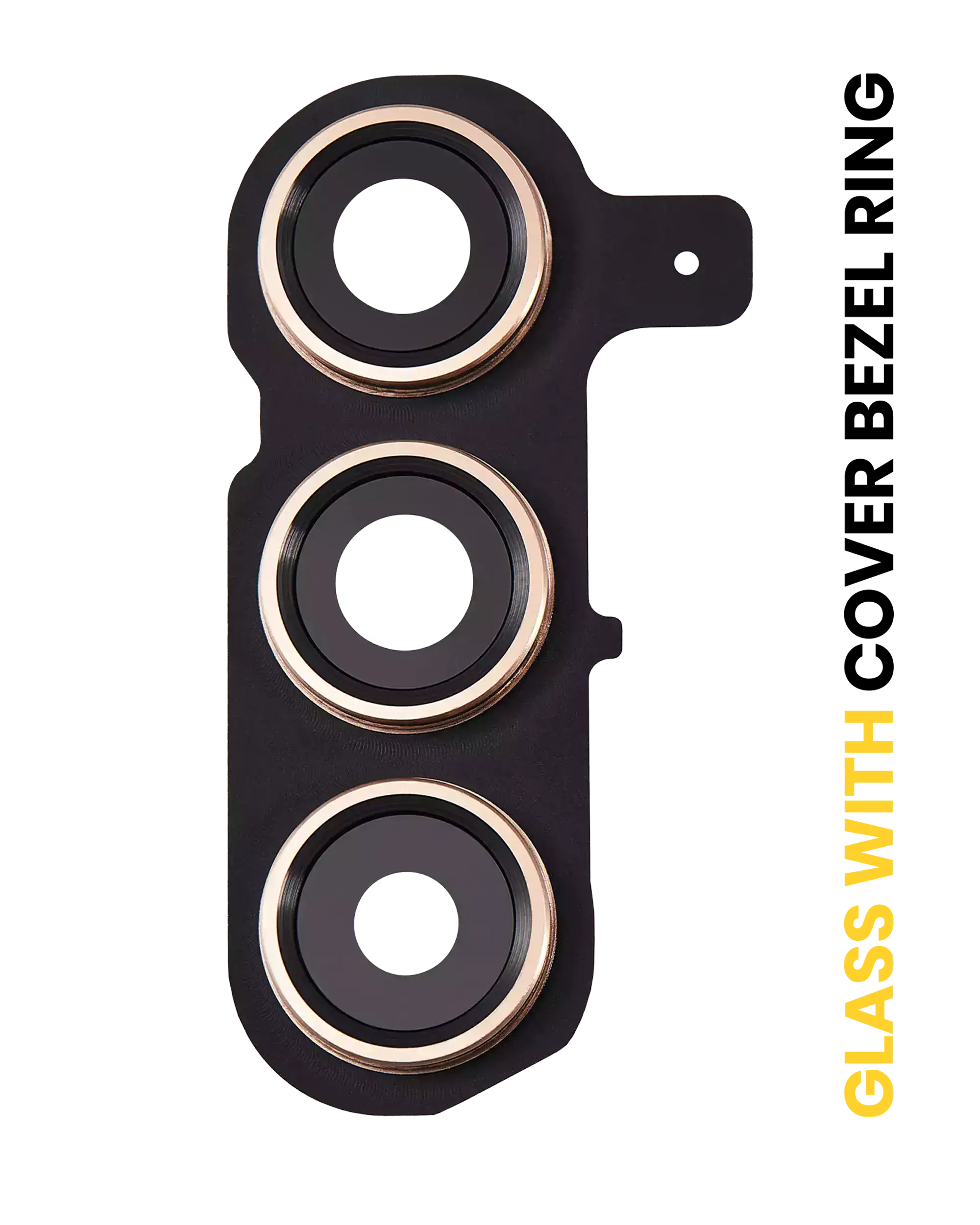 Lente fotocamera posteriore con Cover Cornice Ring per Samsung Galaxy S24 Plus 5G (Premium) (Sandstone Arancione)