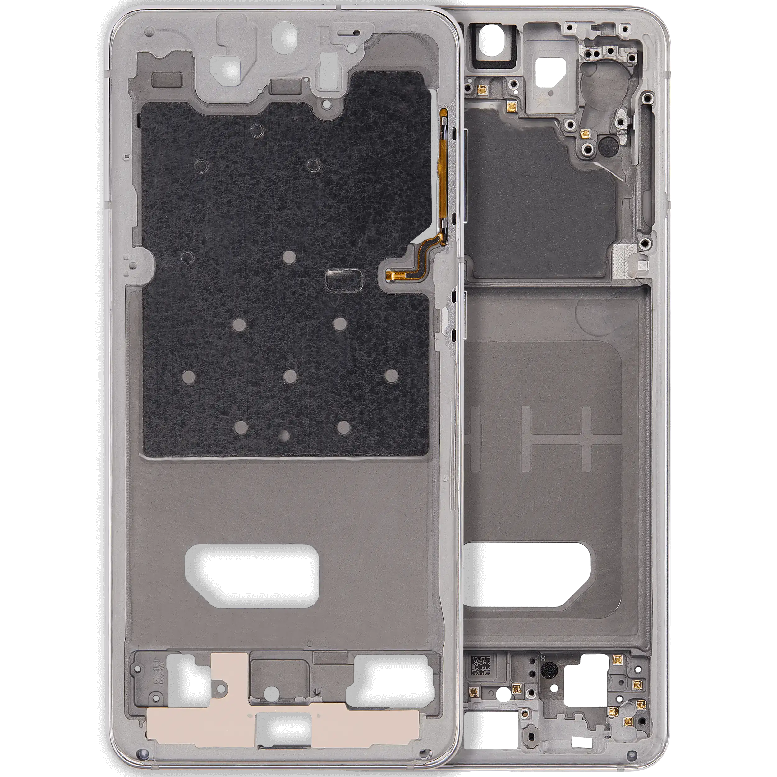Frame centrale per per Samsung Galaxy S21 5G (Phantom Bianco)