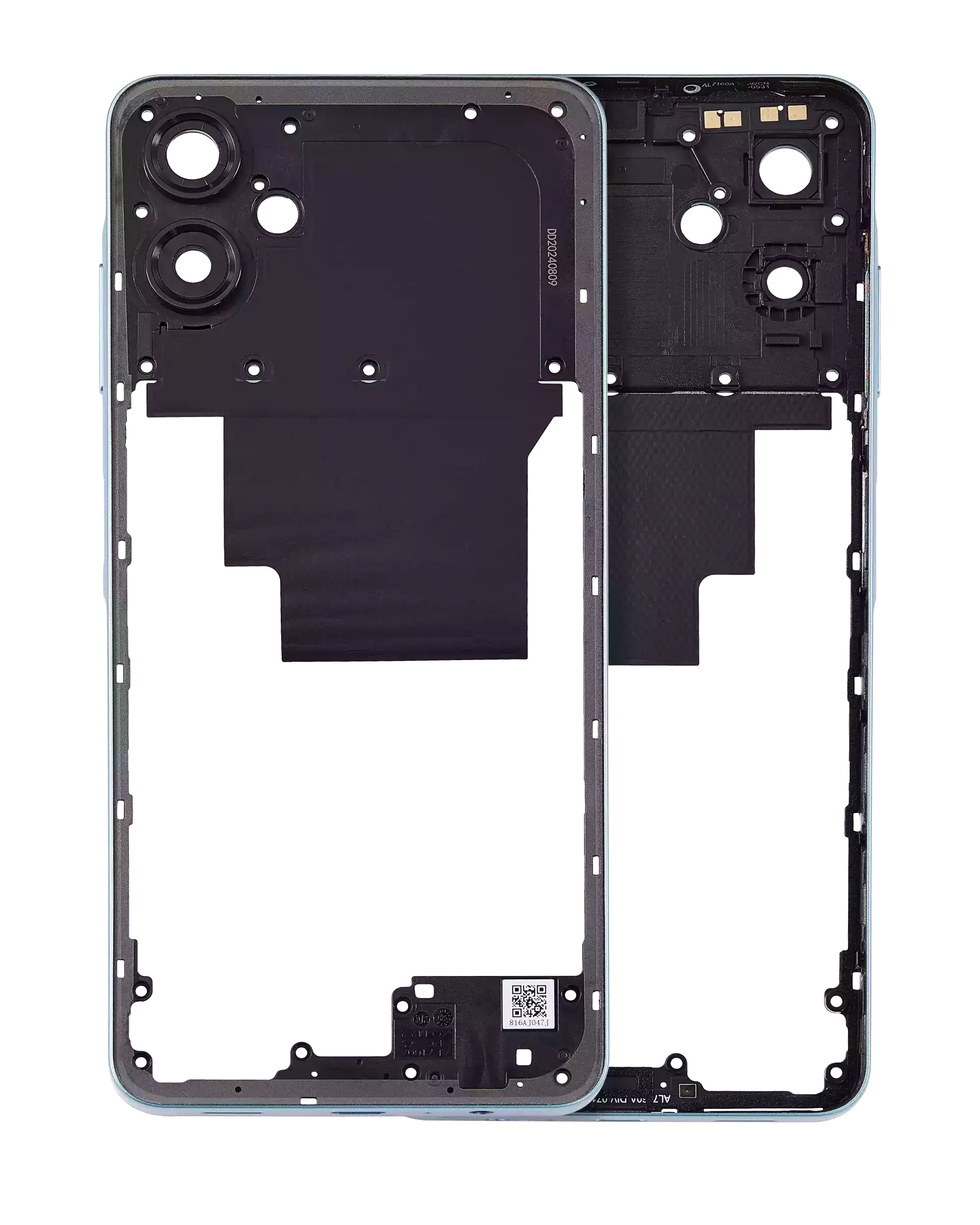 Frame centrale per Samsung Galaxy A06 (A065 / 2024) (Verde)