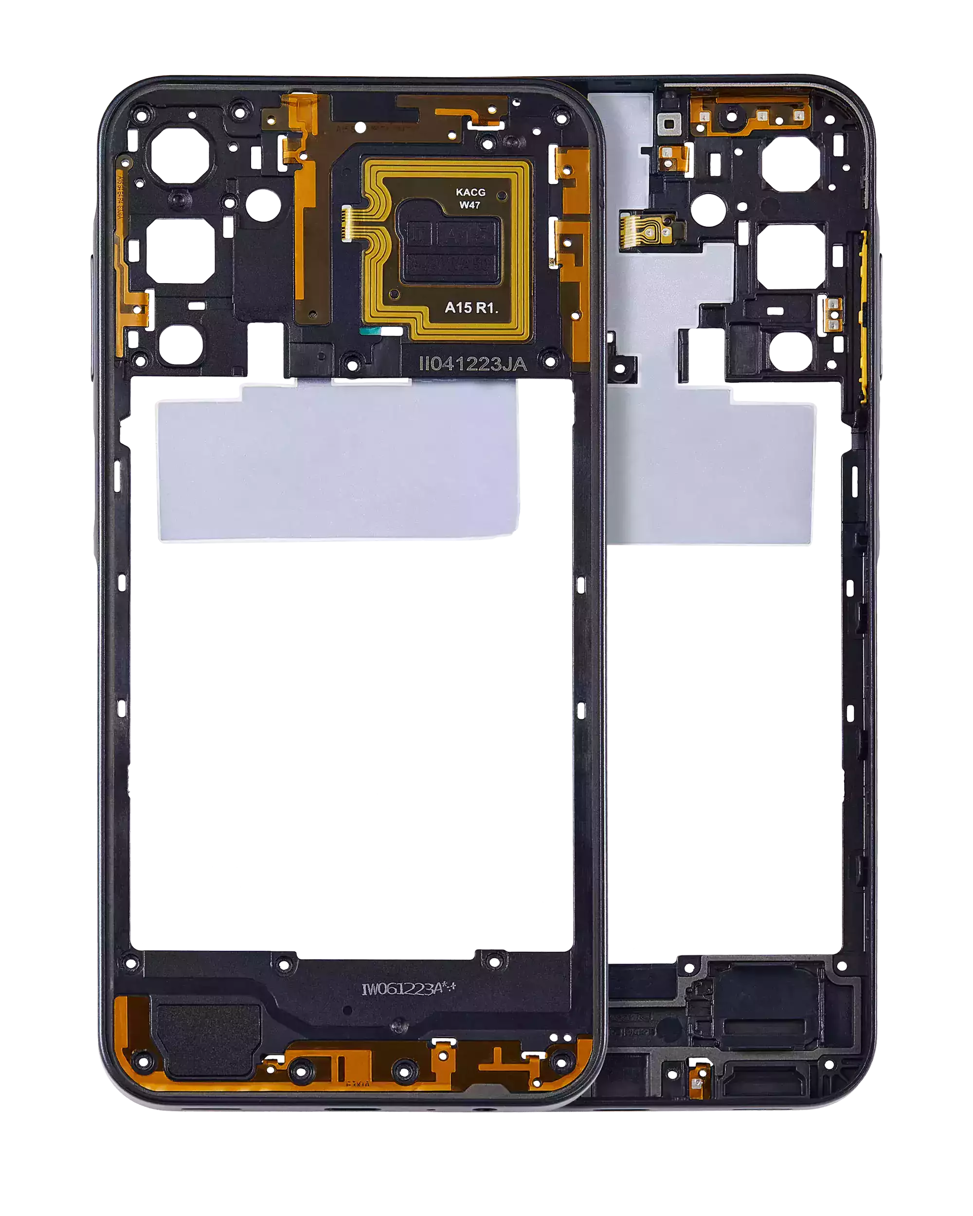 Frame centrale per Samsung Galaxy A15 (A155 / 2023) (Brave Nero)