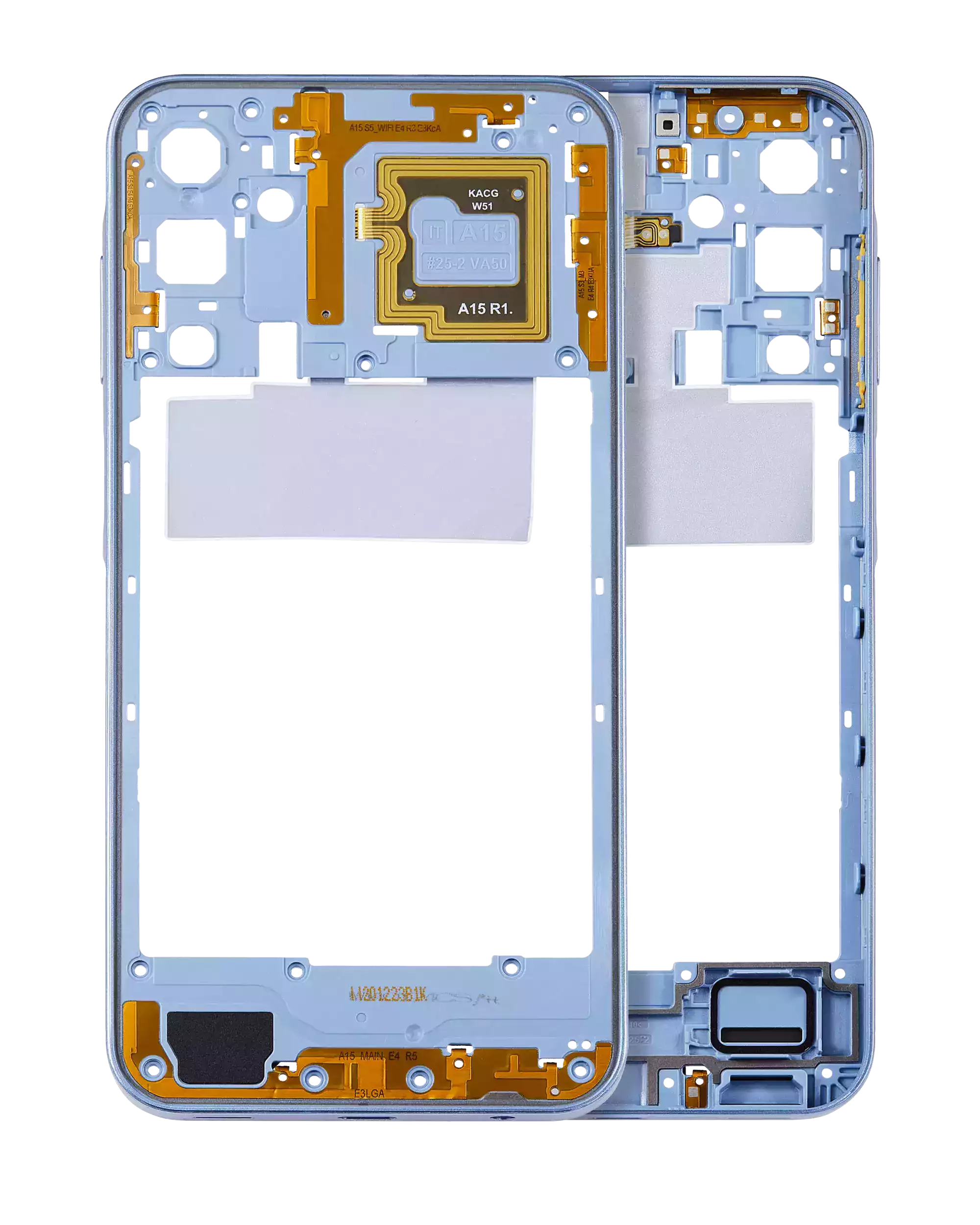 Frame centrale per Samsung Galaxy A15 (A155 / 2023) (Optimistic Blu)