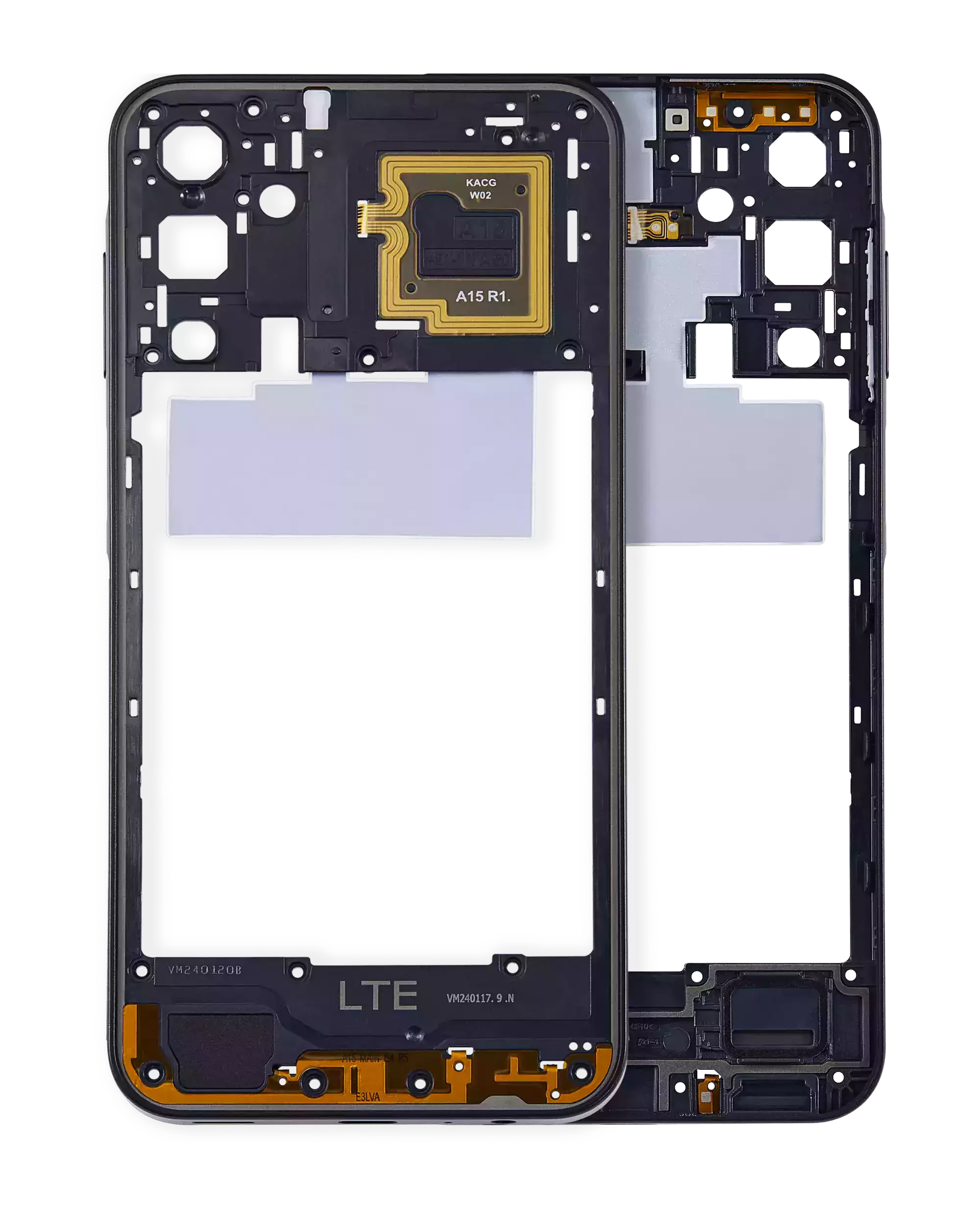 Frame centrale per Samsung Galaxy A15 5G (A156 / 2023) (Brave Nero)