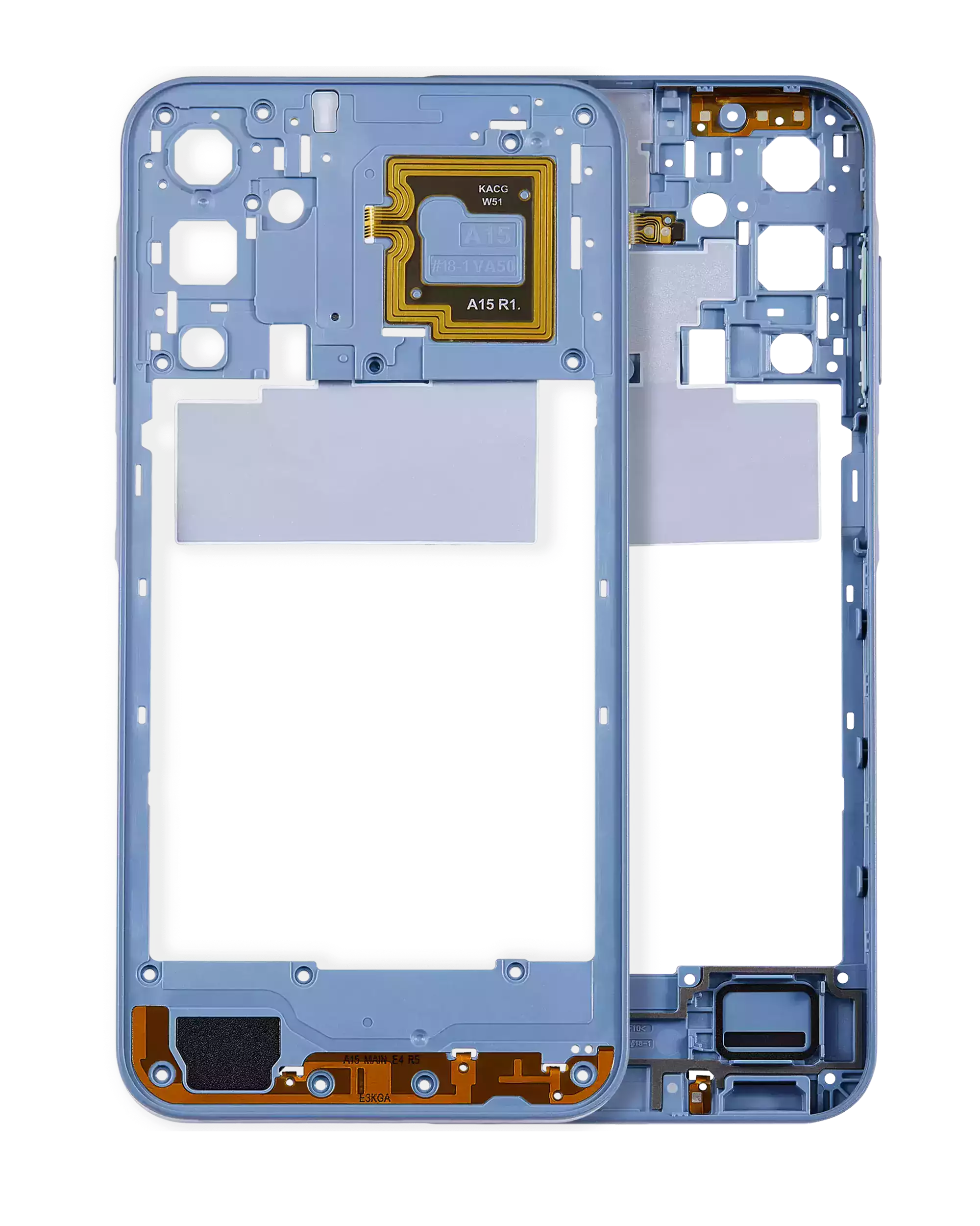 Frame centrale per Samsung Galaxy A15 5G (A156 / 2023) (Optimistic Blu)
