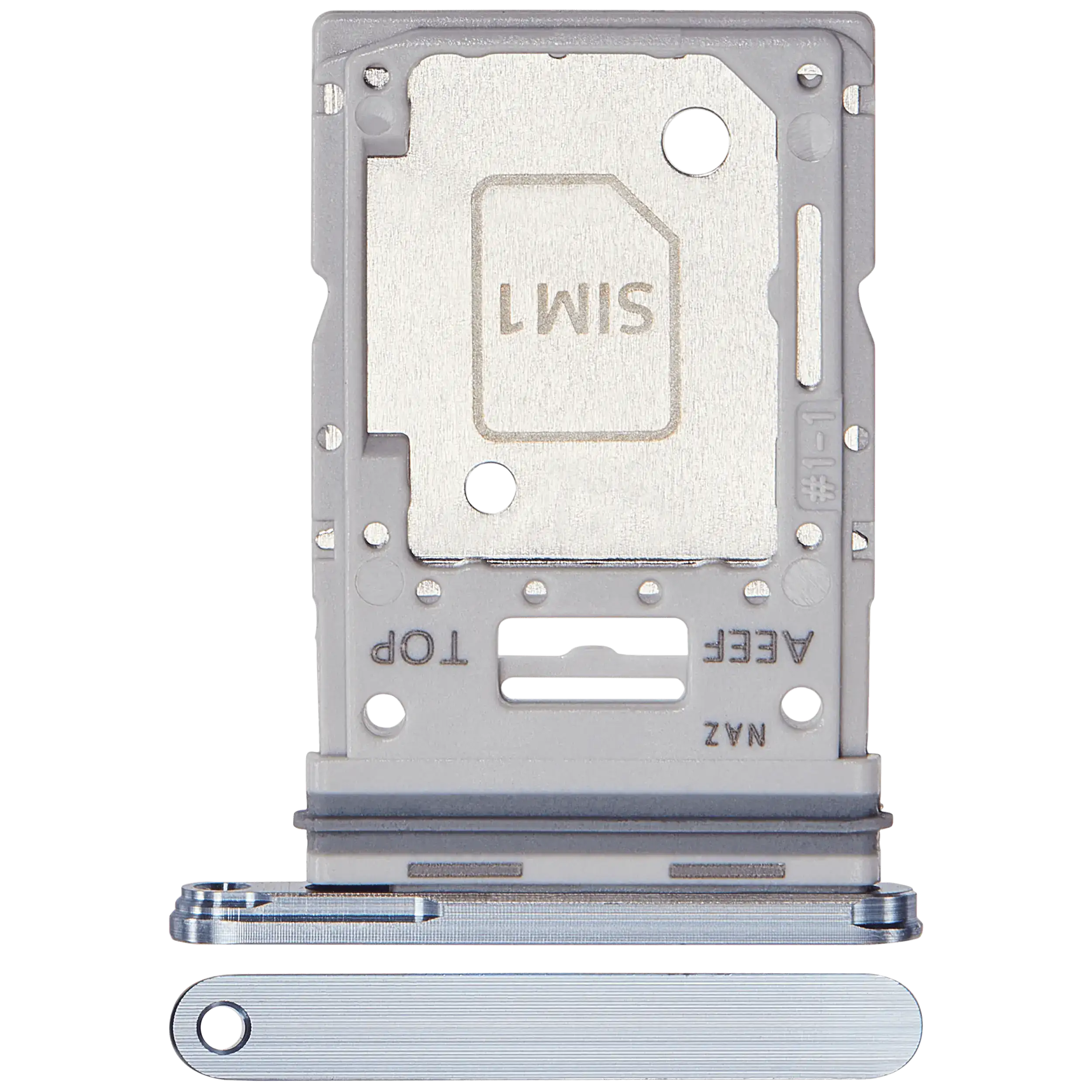 Carrellino doppia SIM per Samsung Galaxy A55 5G (A556 / 2024) (Premium) (Iceblue)