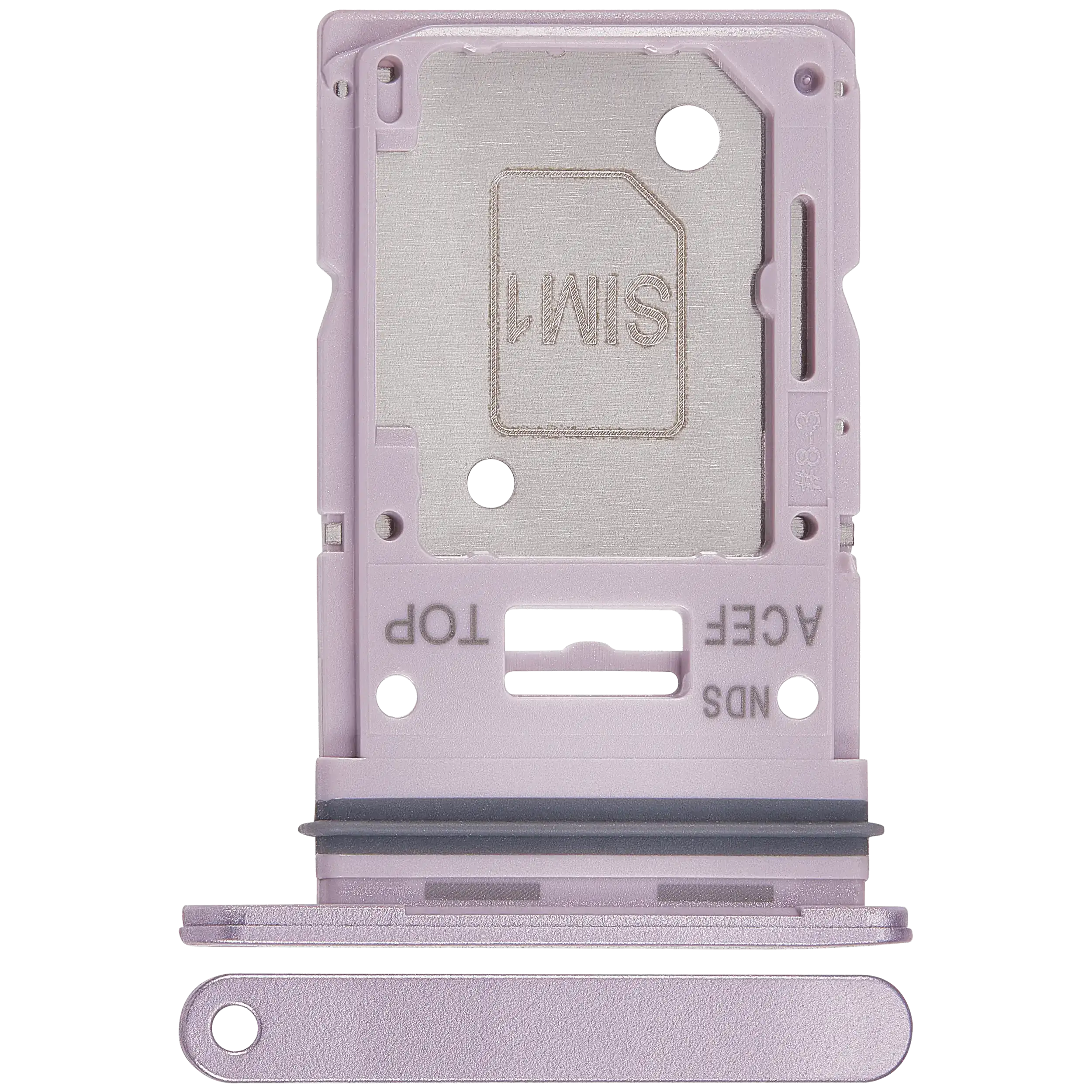 Carrellino doppia SIM per Samsung Galaxy A35 (A356 / 2024) (Premium) (Lilac)