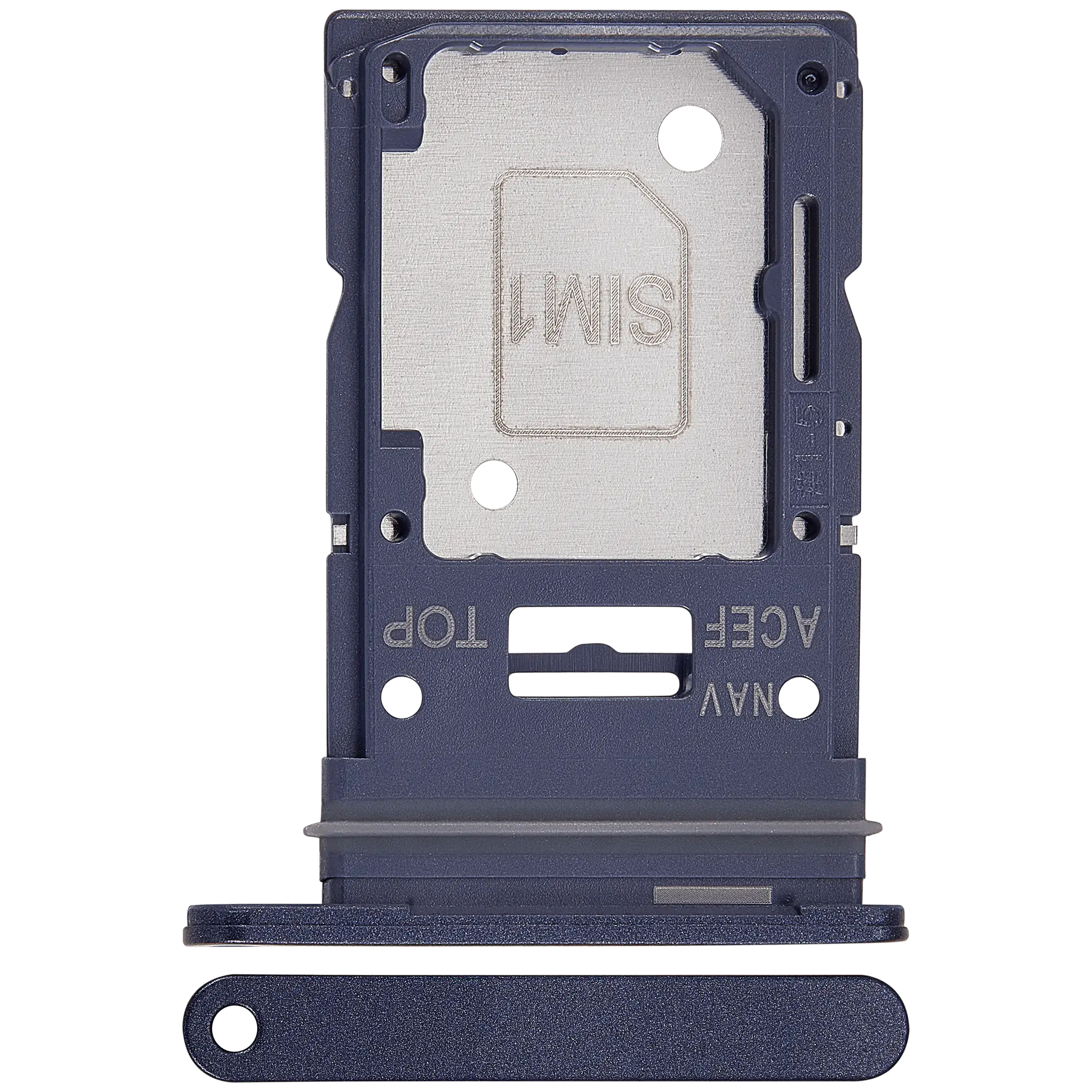 Carrellino SIM singola per Samsung Galaxy A35 5G (A356 / 2024) (Premium) (Navy)