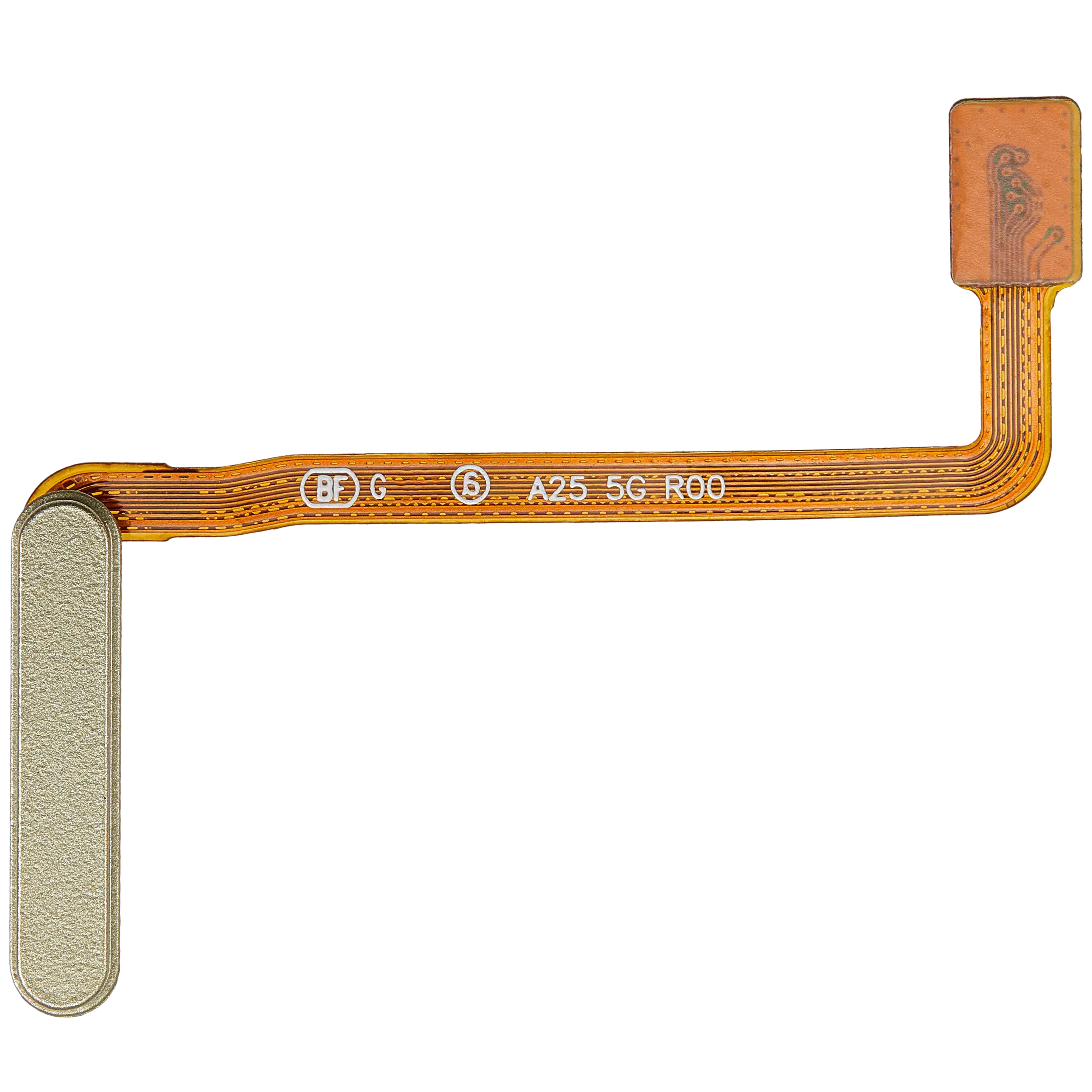 Fingerprint Reader con flat per Samsung Galaxy A25 5G (A256 / 2023) (Premium) (Personality Giallo)