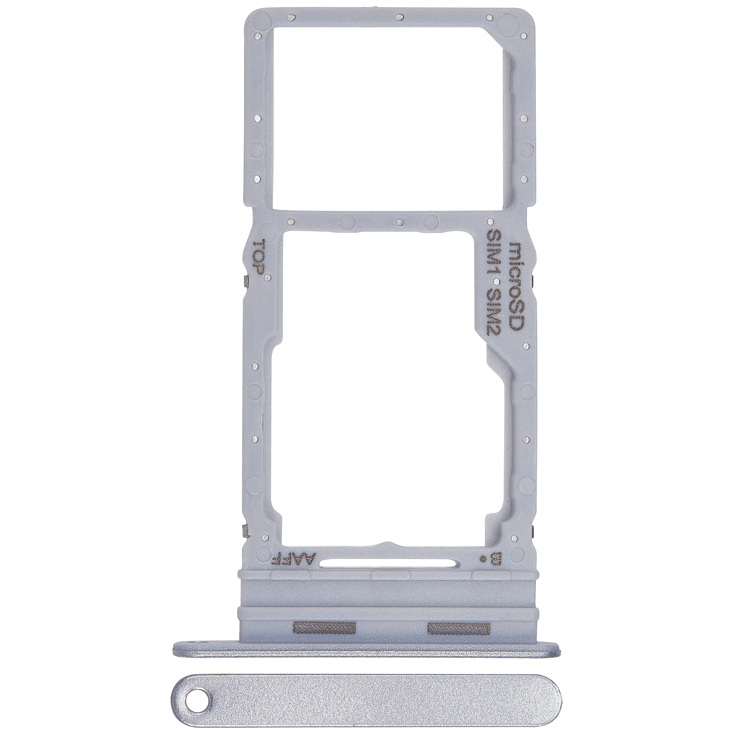 Carrellino doppia SIM per Samsung Galaxy A16 5G (A166 / 2024) (Premium) (Light Grigio)