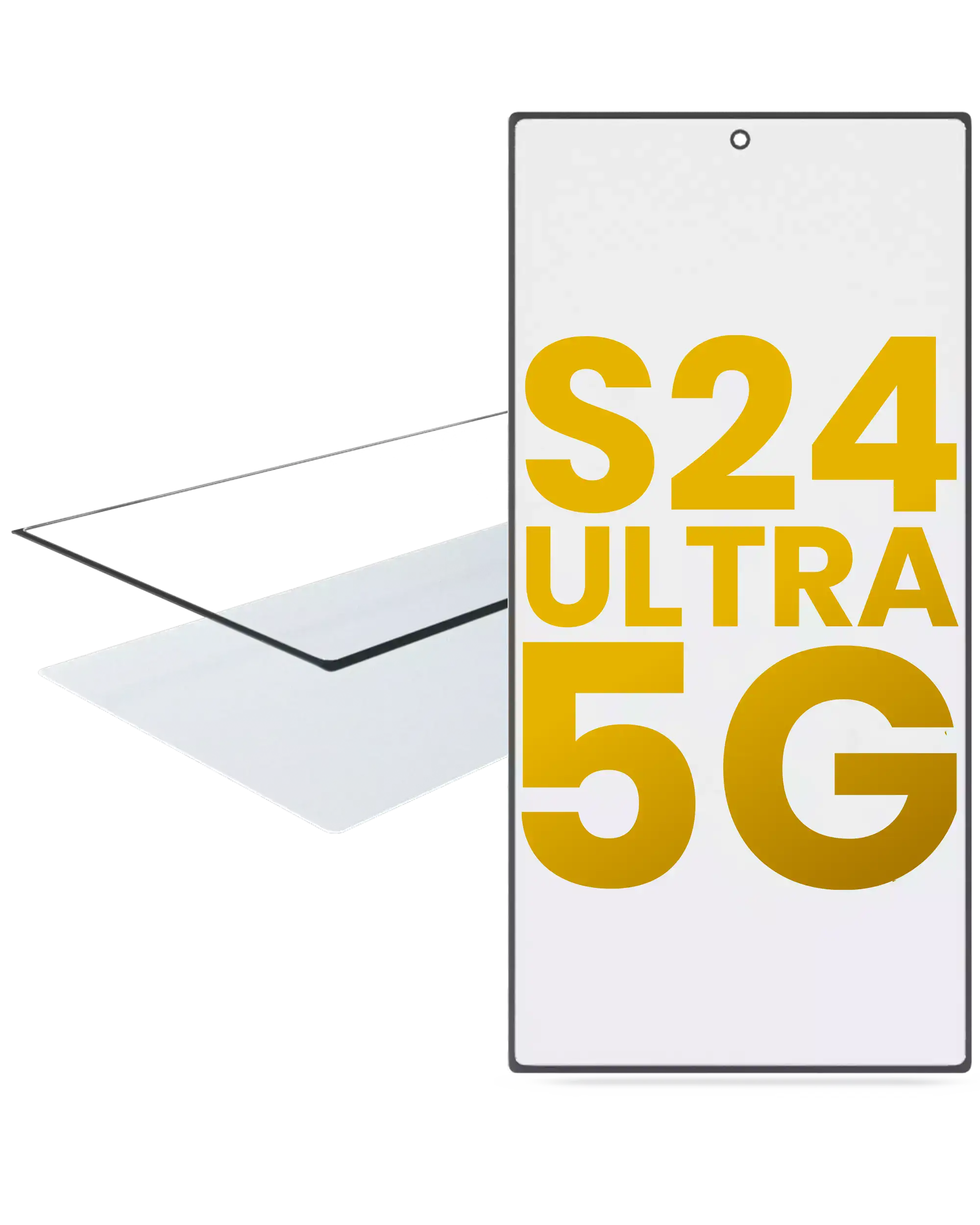 2 in 1 Vetro frontale con OCA preinstallato per Samsung Galaxy S24 Ultra 5G