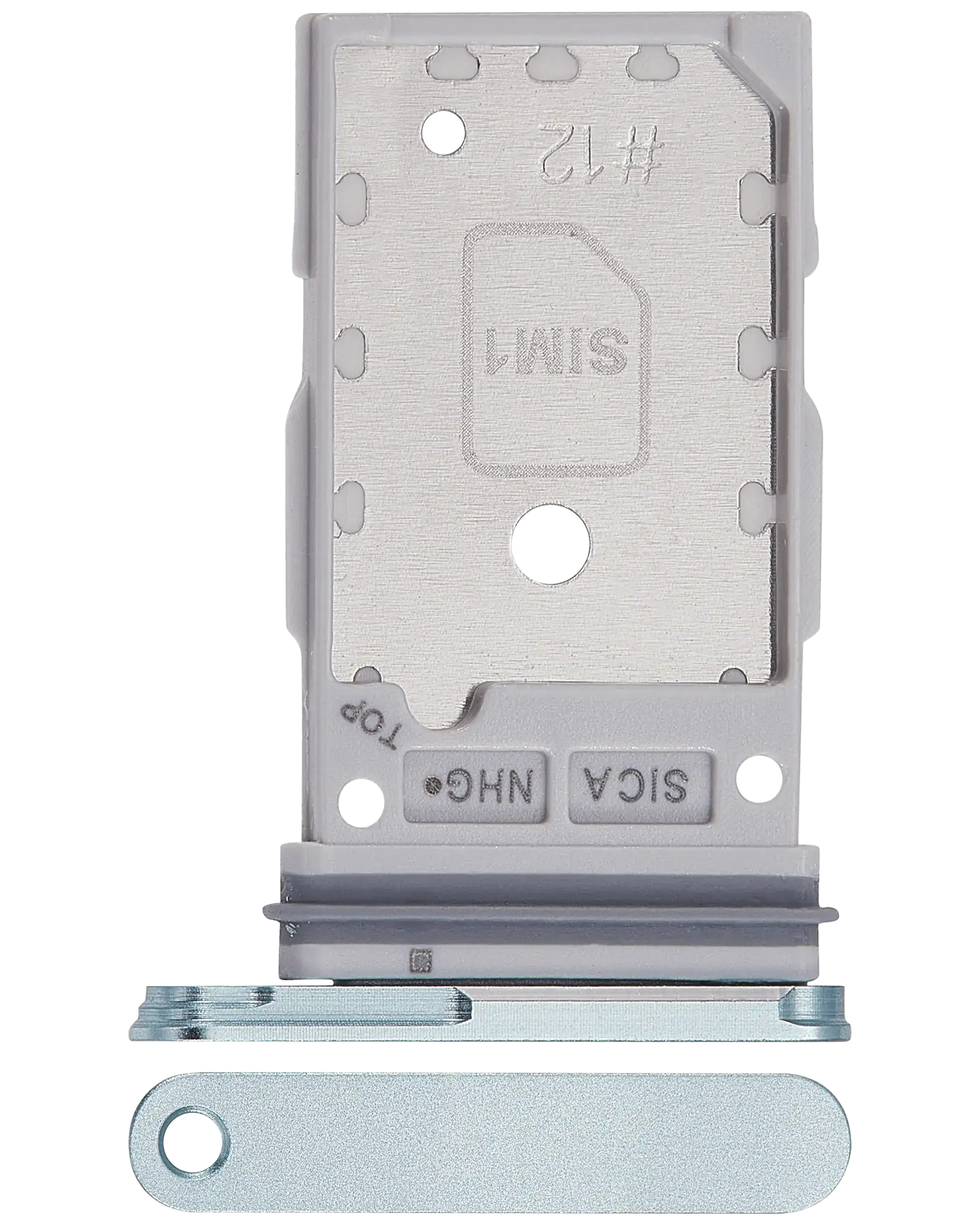 Carrellino doppia SIM per Samsung Galaxy S25 / S25 Plus (Premium) (Mint)