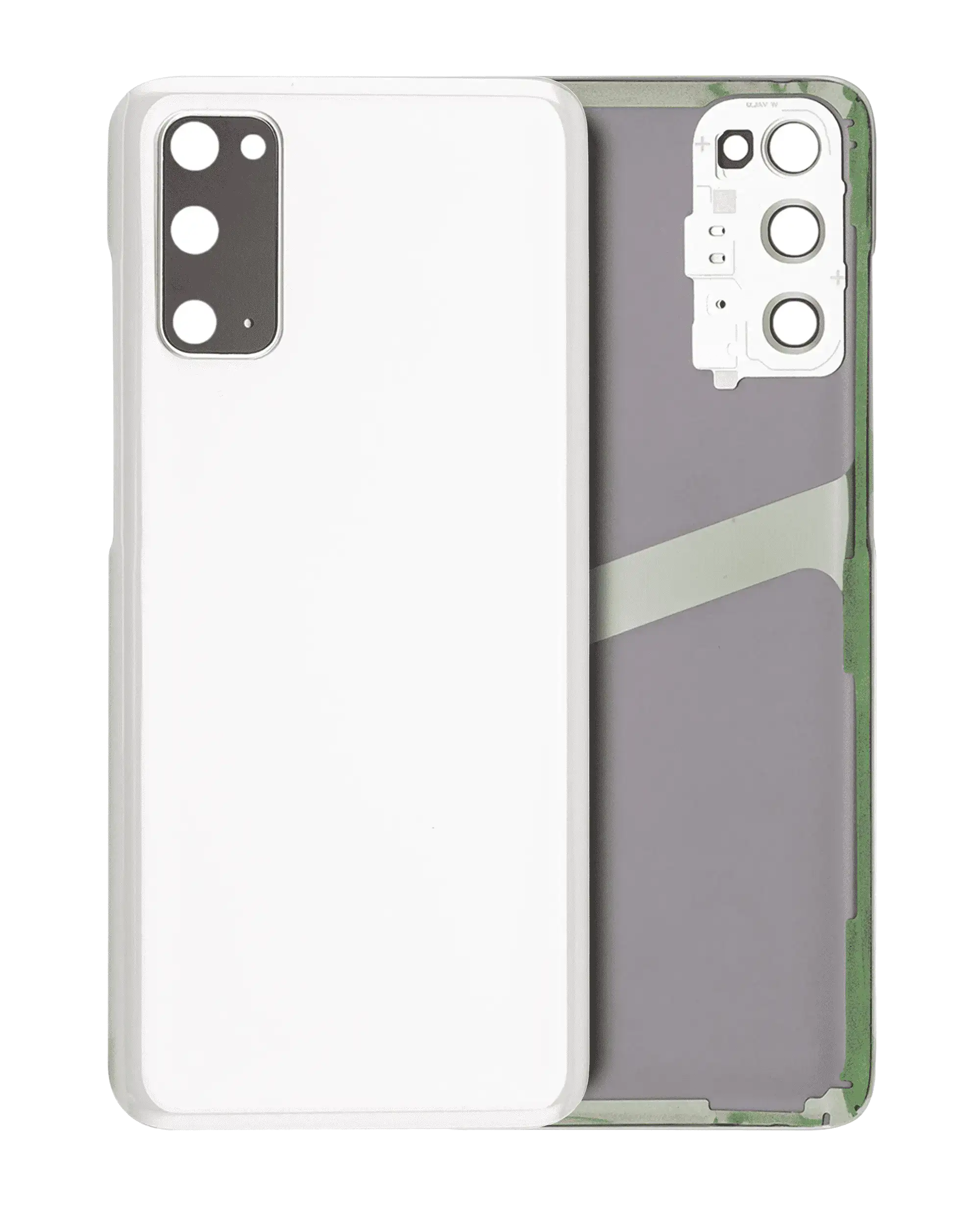 vetro cover posteriore con Vetro fotocamera per Samsung Galaxy S20 5G (Service Pack) (Bianco nuvola)