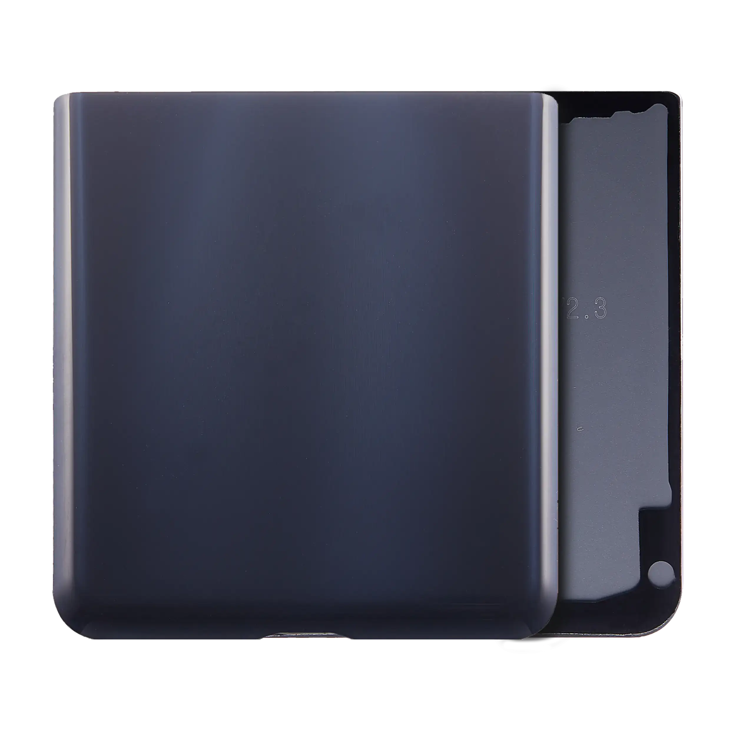 Bottom Cover posteriore per Samsung Galaxy Z Flip 5G (F707) (Service Pack) (Mystic Nero)