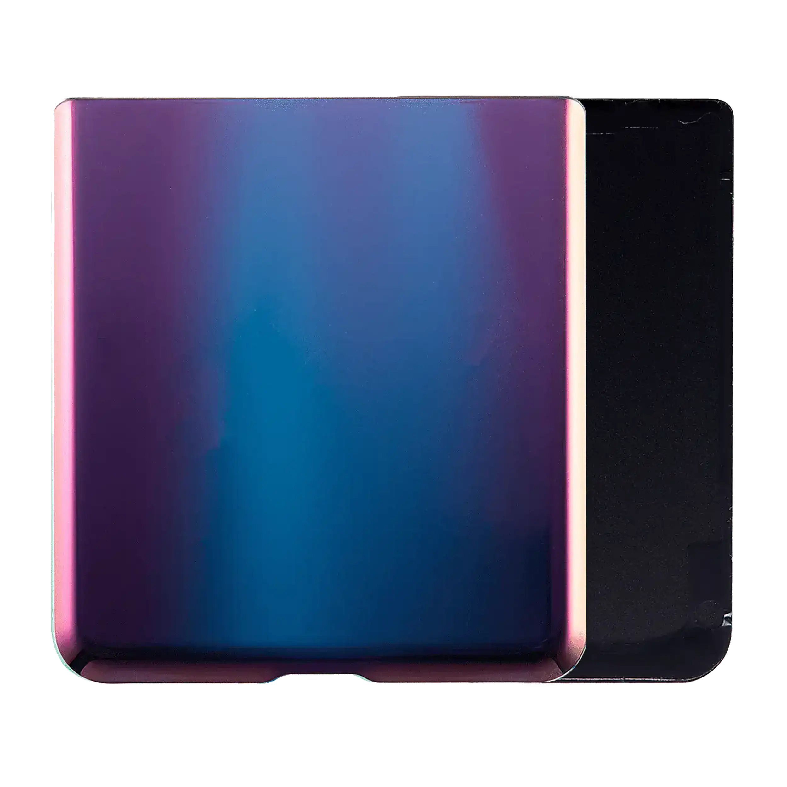 Bottom Cover posteriore per Samsung Galaxy Z Flip 4G (F700) (Service Pack) ( Mirror Viola)