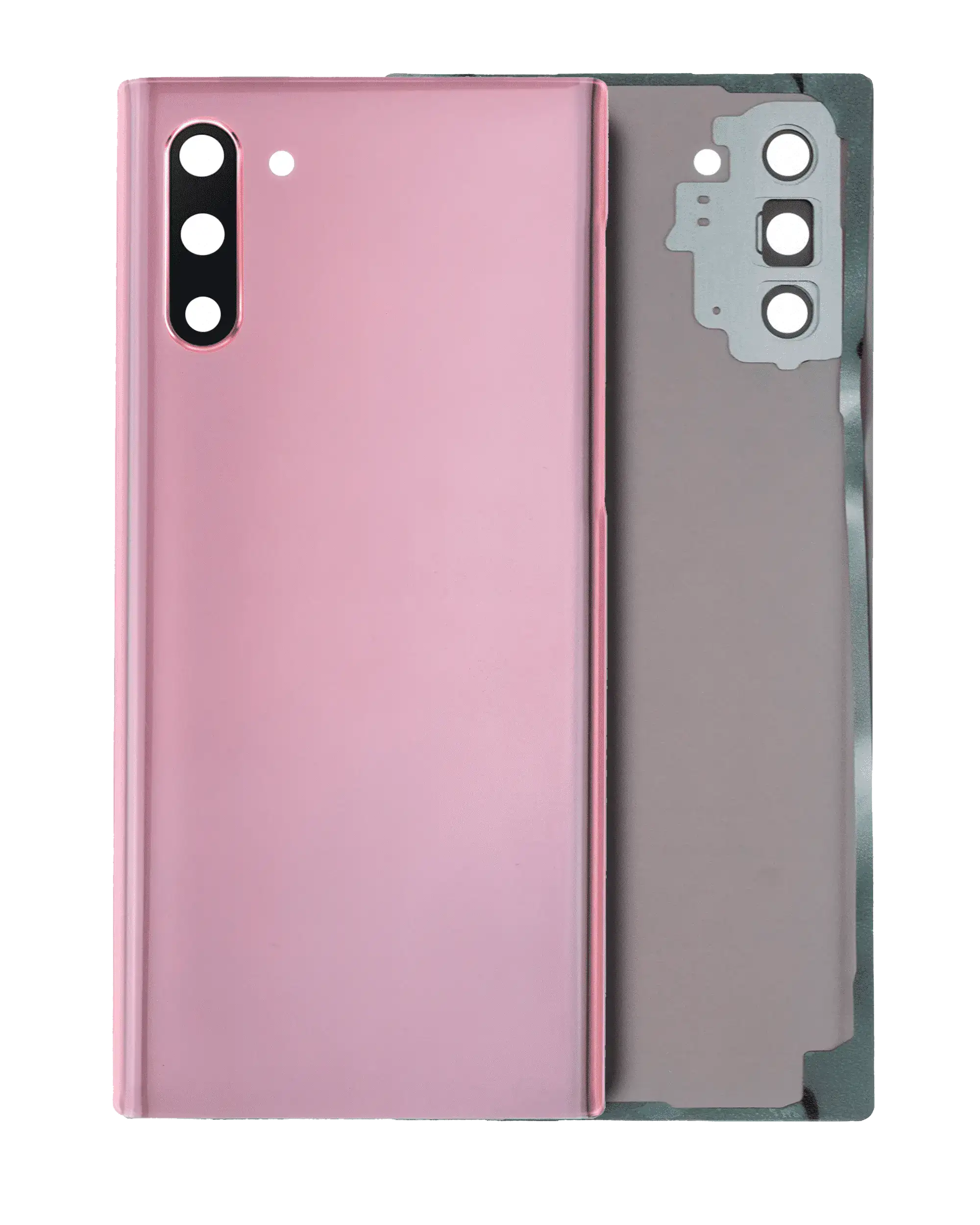 vetro cover posteriore con Vetro fotocamera per Samsung Galaxy Note 10 (Service Pack) (Aura Rosa)