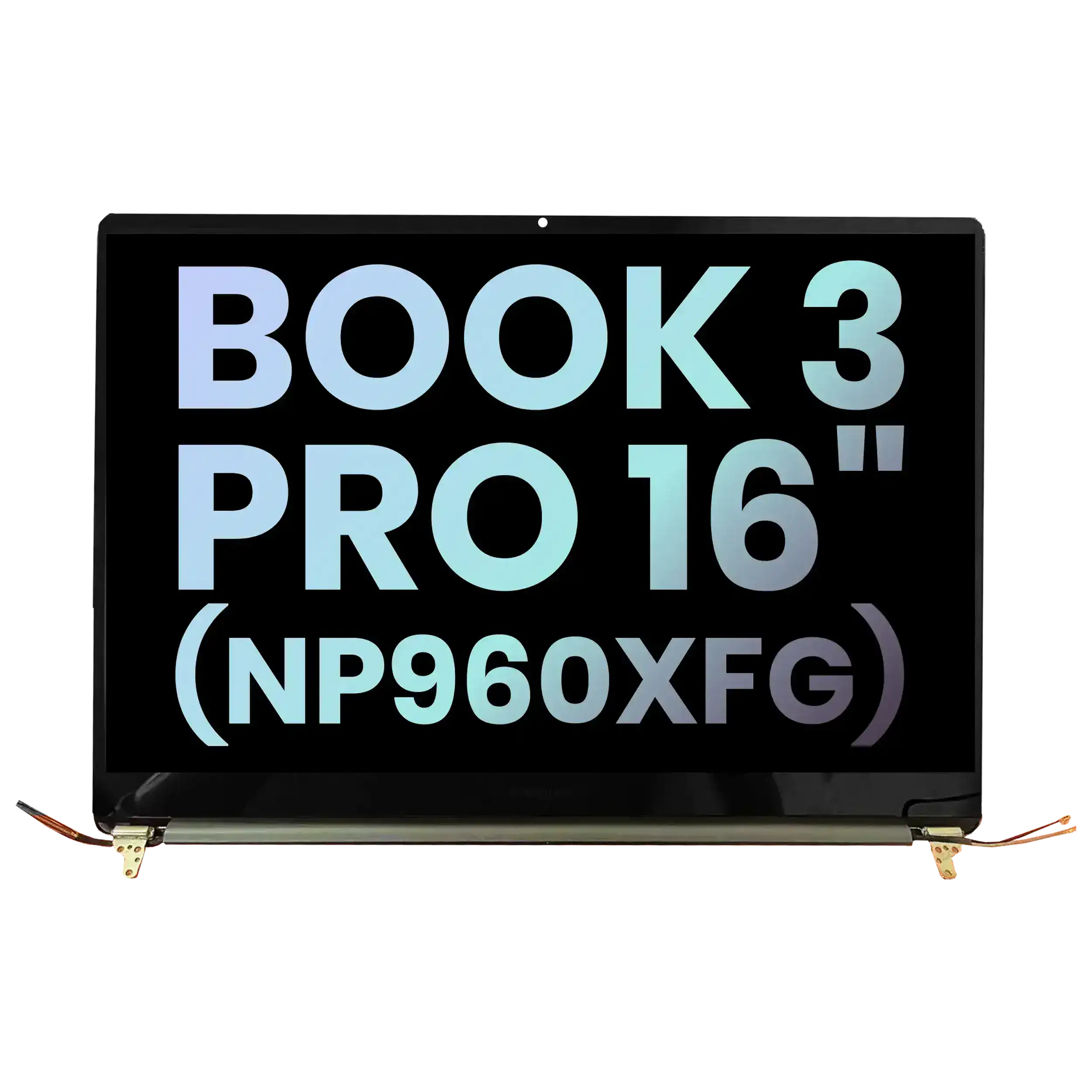 Display LCD completo per Samsung Galaxy Book 3 Pro 16" (NP960XFG) (Service Pack) (Grafite)
