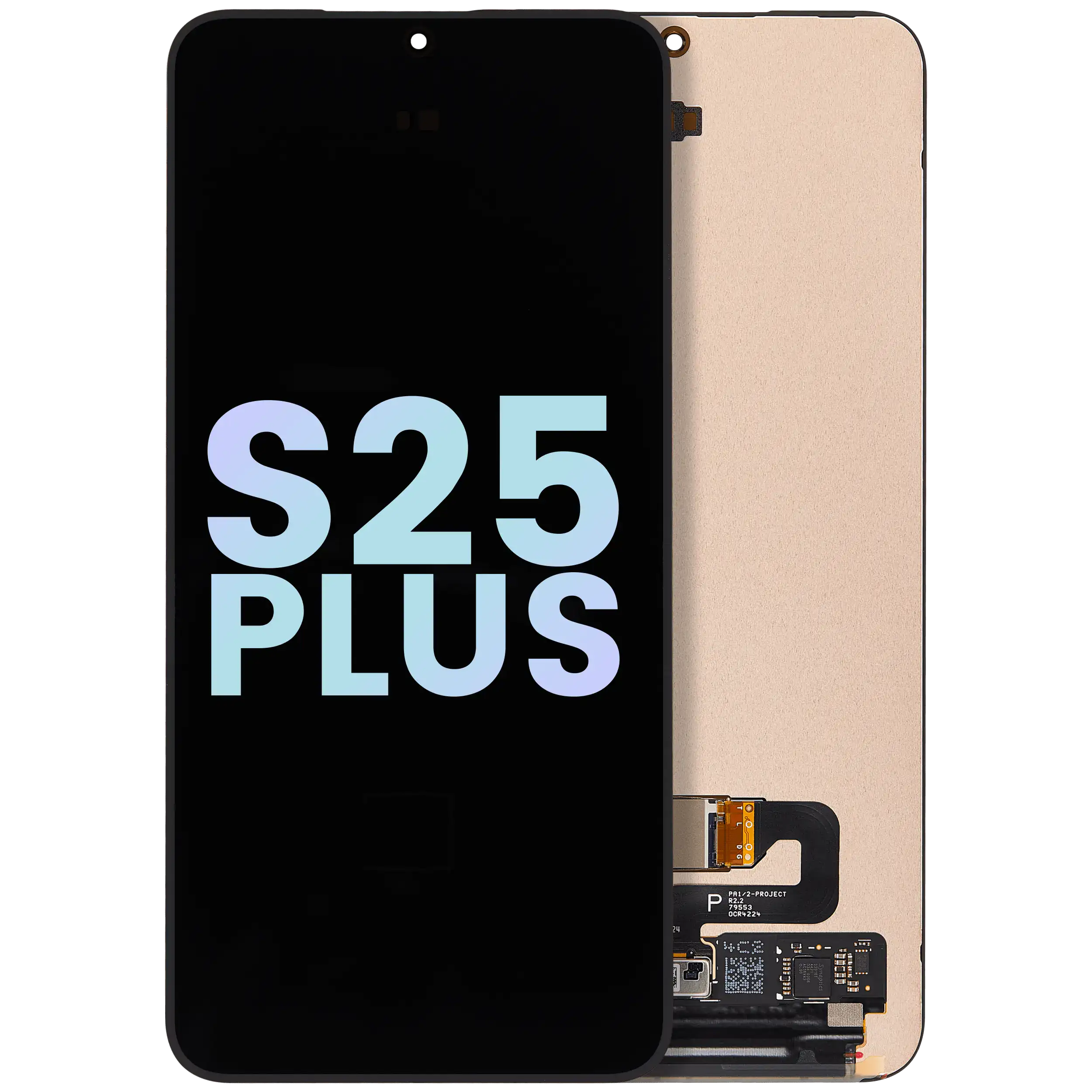 Display OLED completo senza Frame per Samsung Galaxy S25 Plus 5G (US e International) (Service Pack) (tutti i colori)
