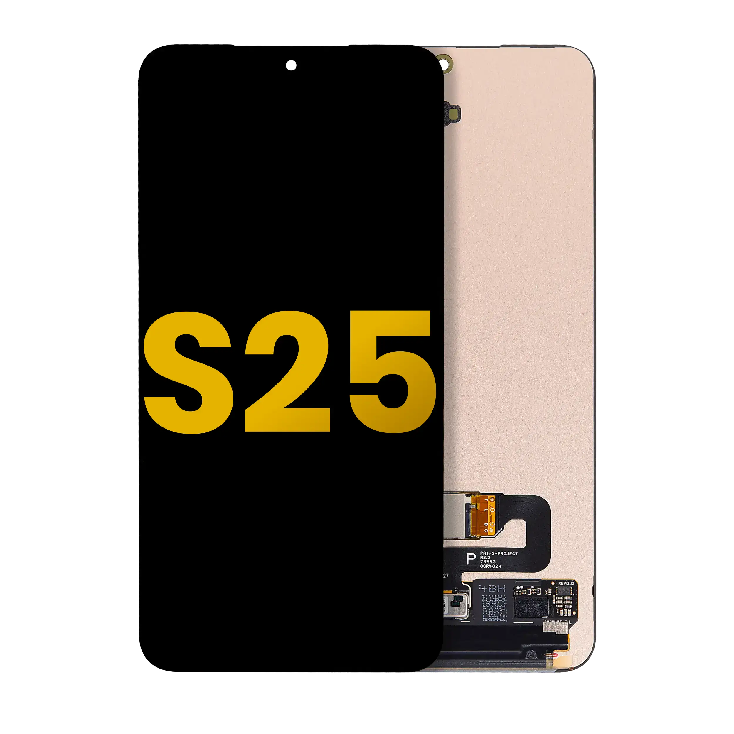 Display OLED completo senza Frame per Samsung Galaxy S25 5G (Refurbished) (tutti i colori)