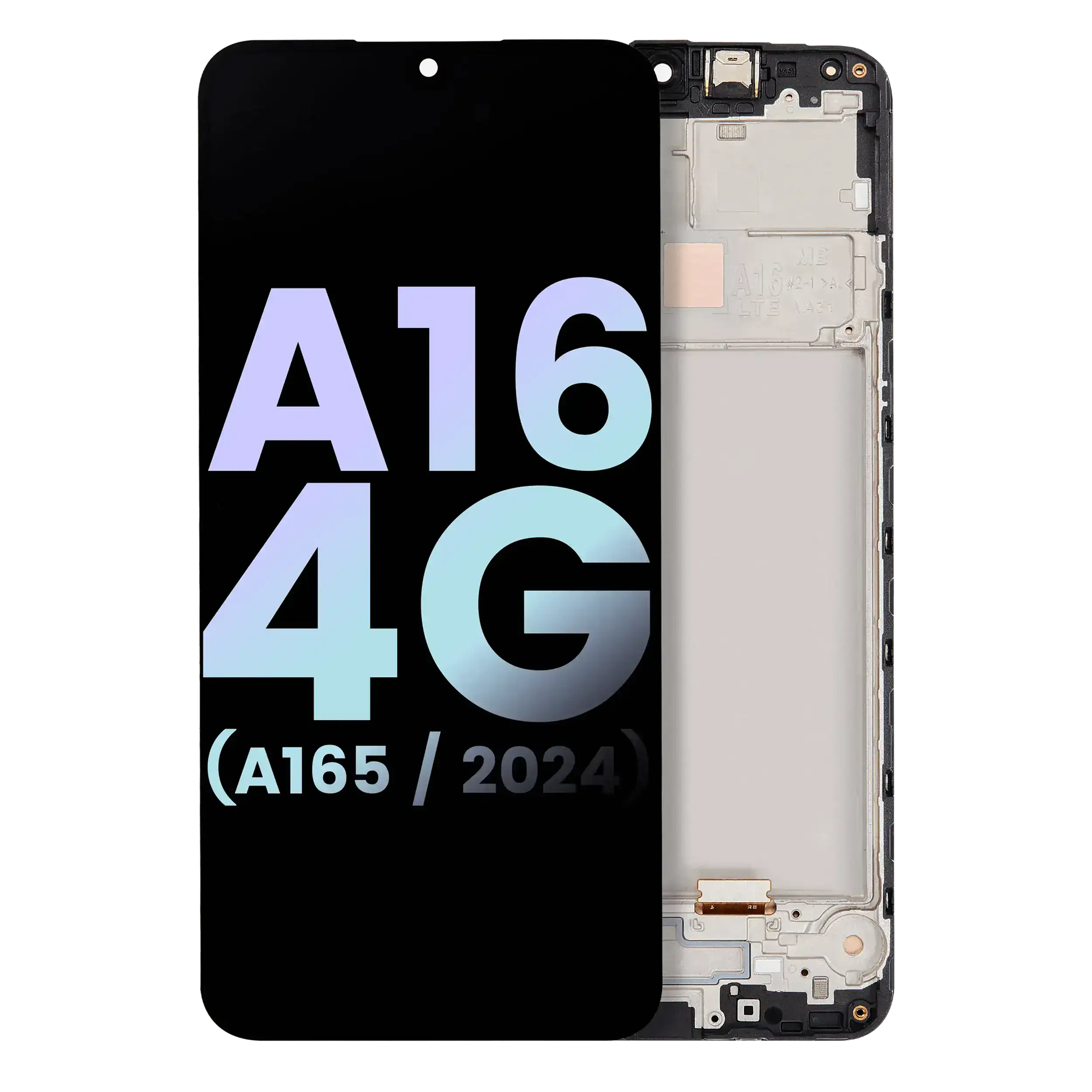 Display OLED completo con Frame per Samsung Galaxy A16 4G (A165 / 2024) (Service Pack) (tutti i colori)