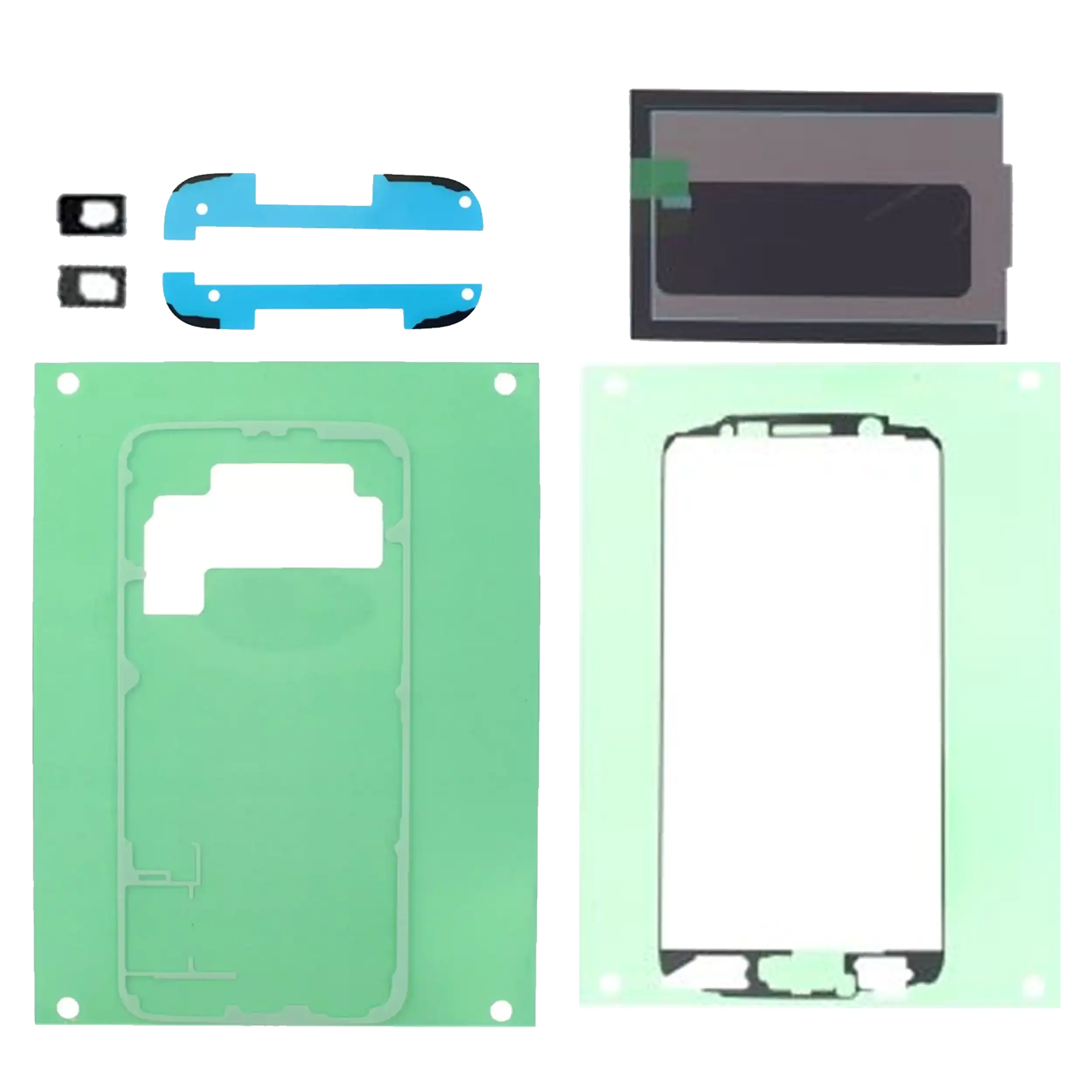 adesivo per display con Re-Work Kit per Samsung Galaxy S6 (Service Pack)