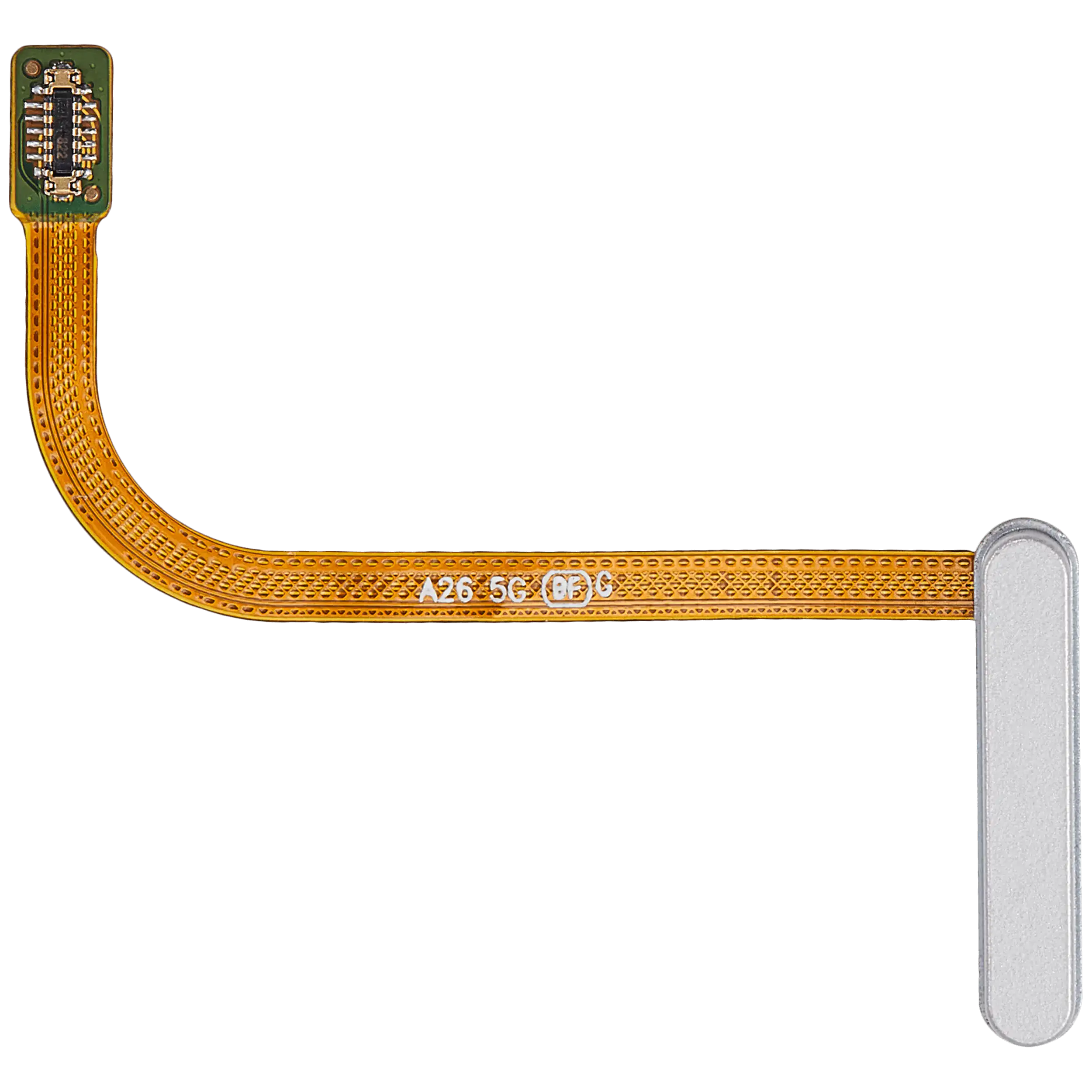 Fingerprint Reader con flat per Samsung Galaxy A26 5G (A266 / 2025) (Premium) (Bianco)