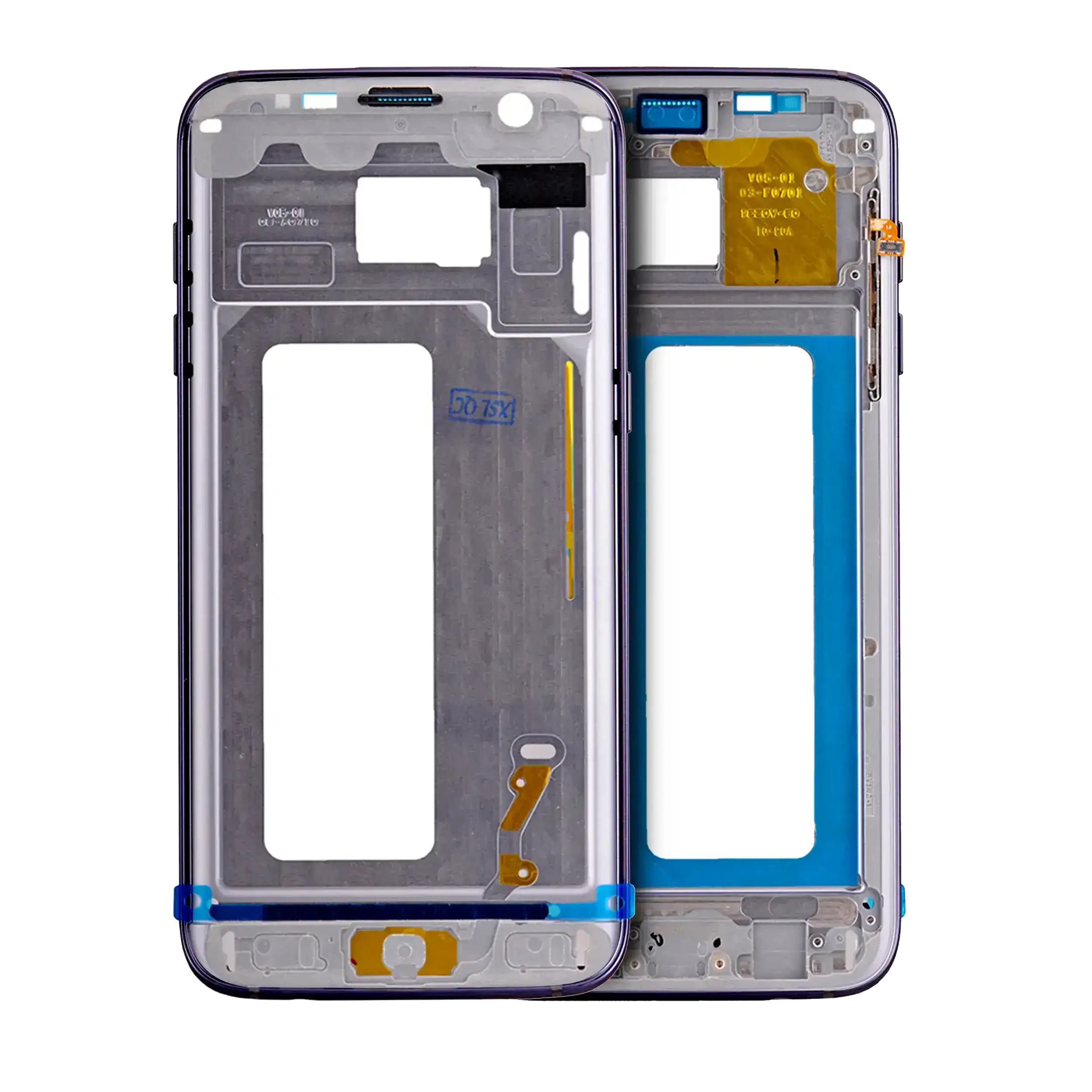 Frame centrale Including Batteria per Samsung Galaxy S7 (con minuteria) (Service Pack) (Nero)