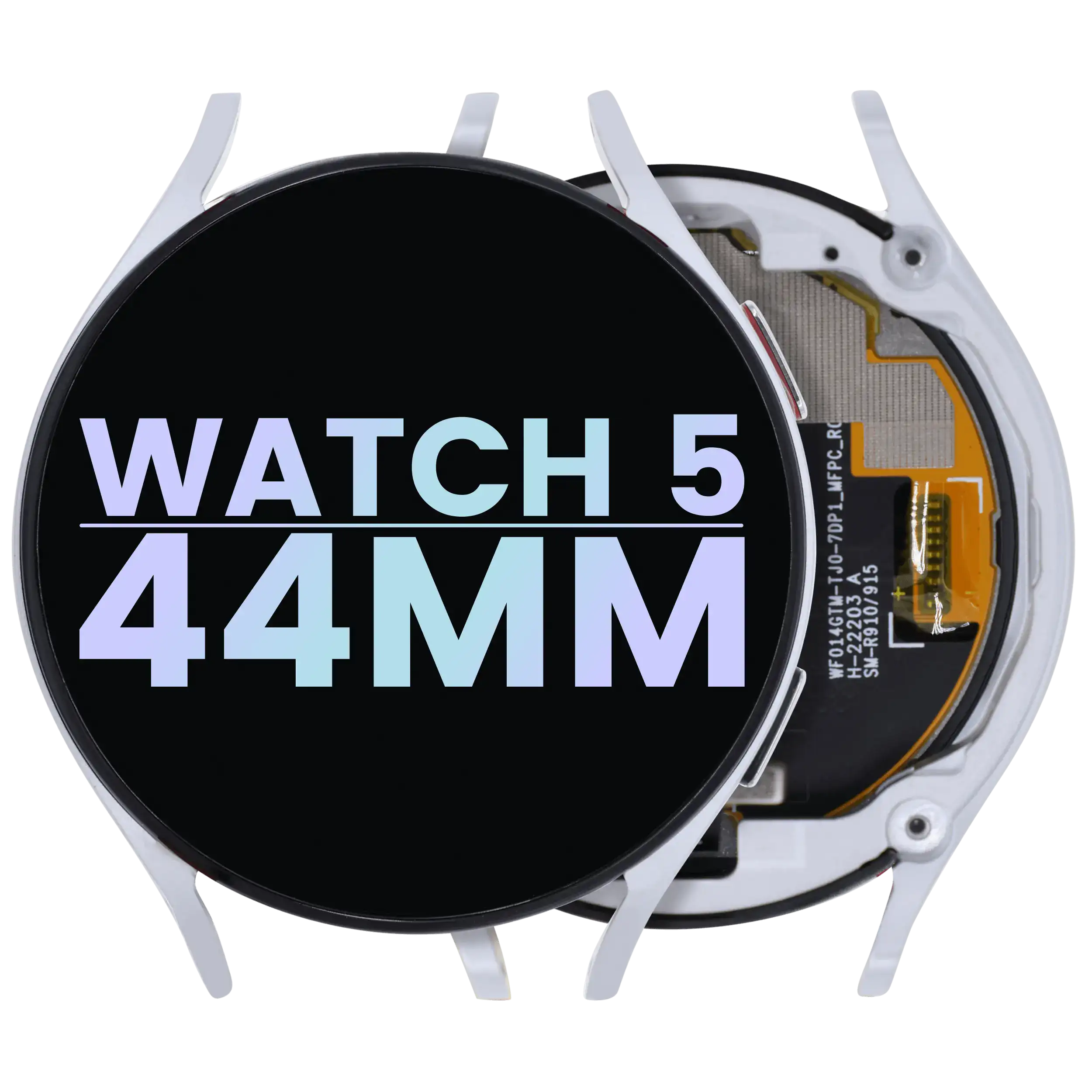 Display LCD completo per Samsung Galaxy Watch 5 (44mm) (Service Pack) (Argento)