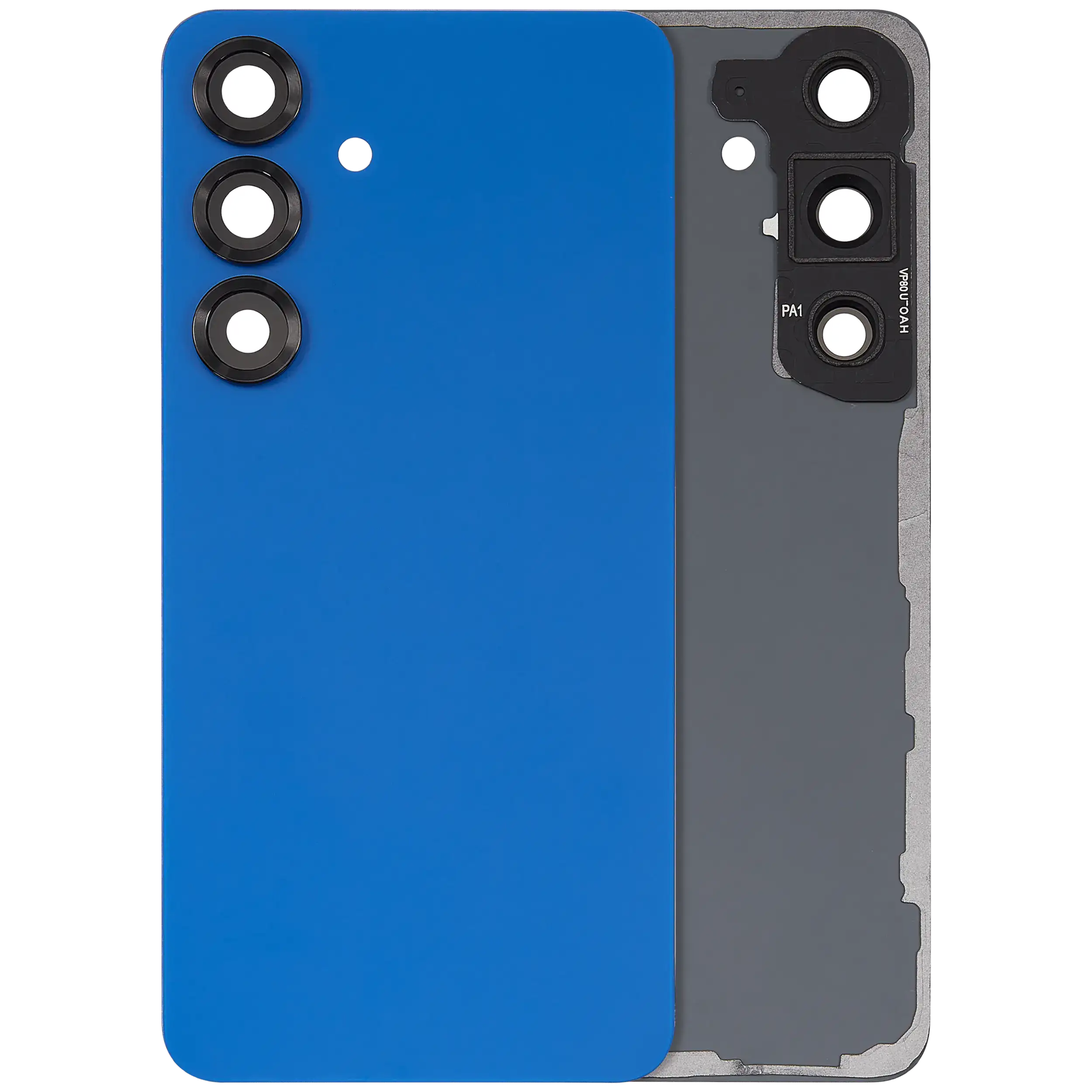 vetro cover posteriore con Vetro fotocamera per Samsung Galaxy S25 5G (No Logo) (Navy)