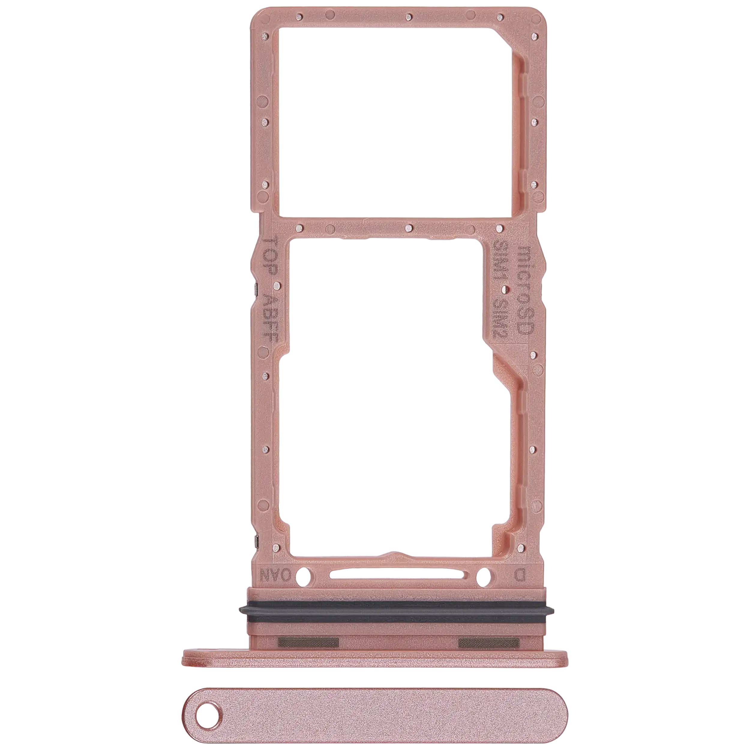 Carrellino doppia SIM per Samsung Galaxy A26 5G (A266 / 2025) (Peach Rosa)