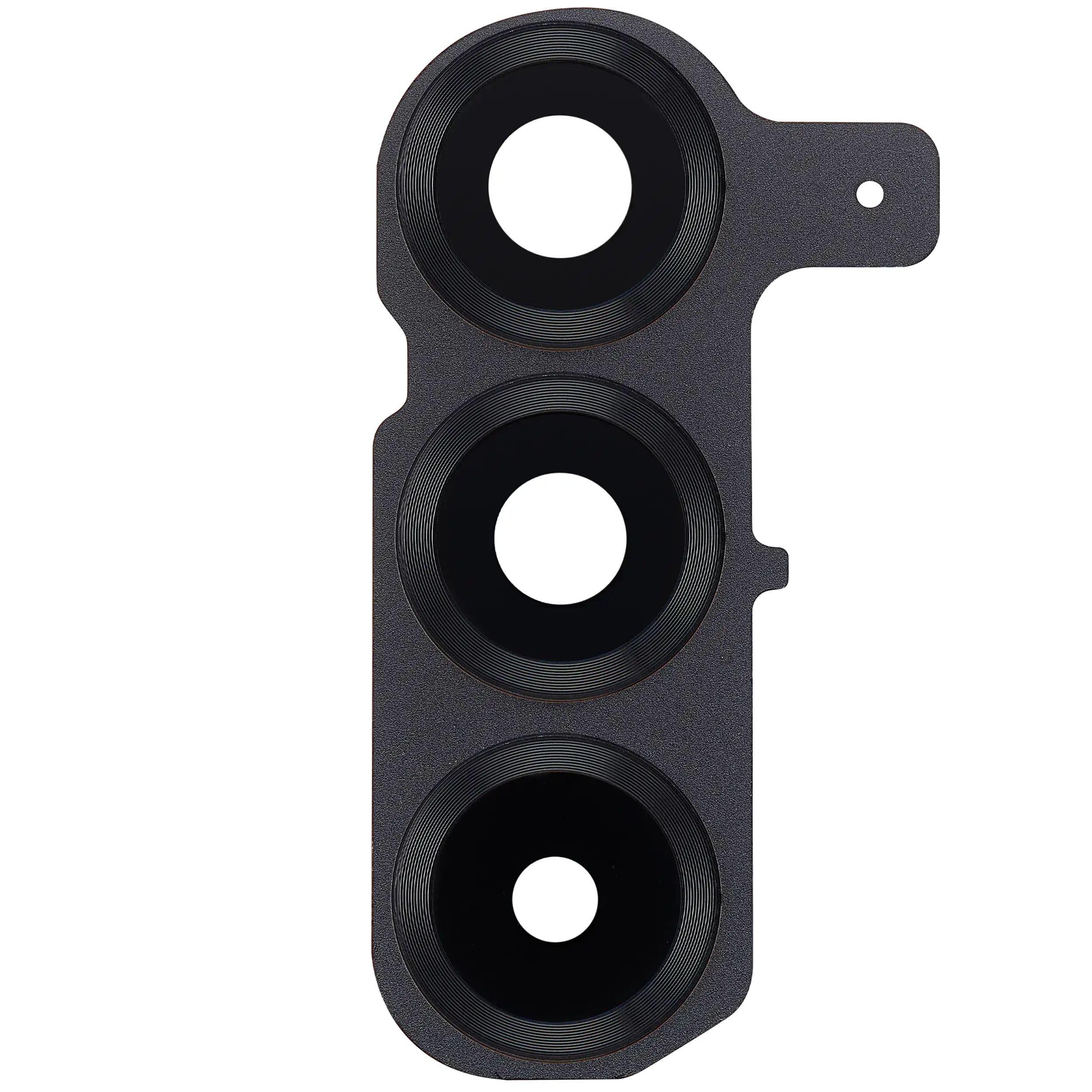Lente fotocamera posteriore con Cover Cornice Ring per Samsung Galaxy S25 Plus 5G (Blu Nero)