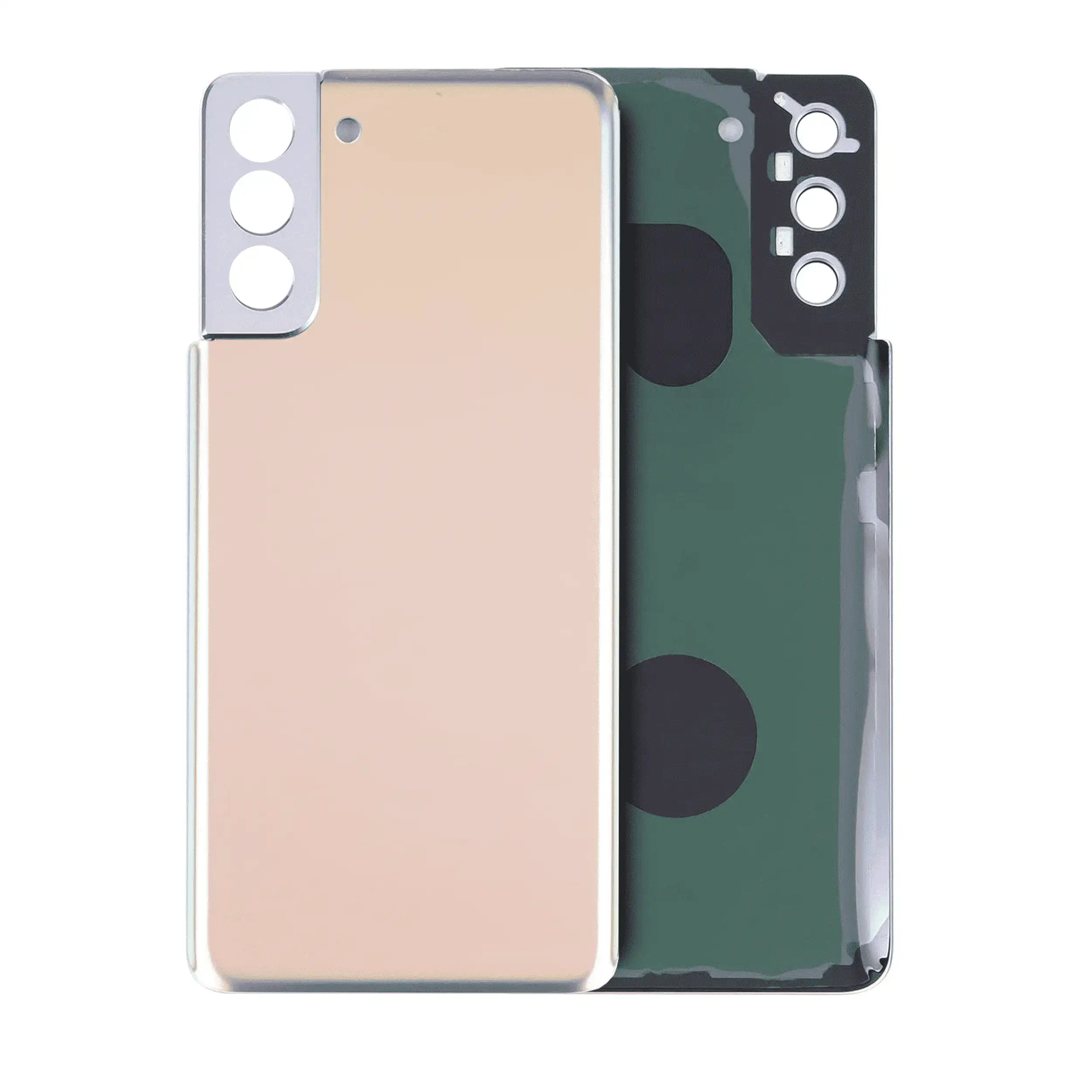 vetro cover posteriore con adesivo per Samsung Galaxy S21 Plus 5G (Service Pack) (Phantom Oro)