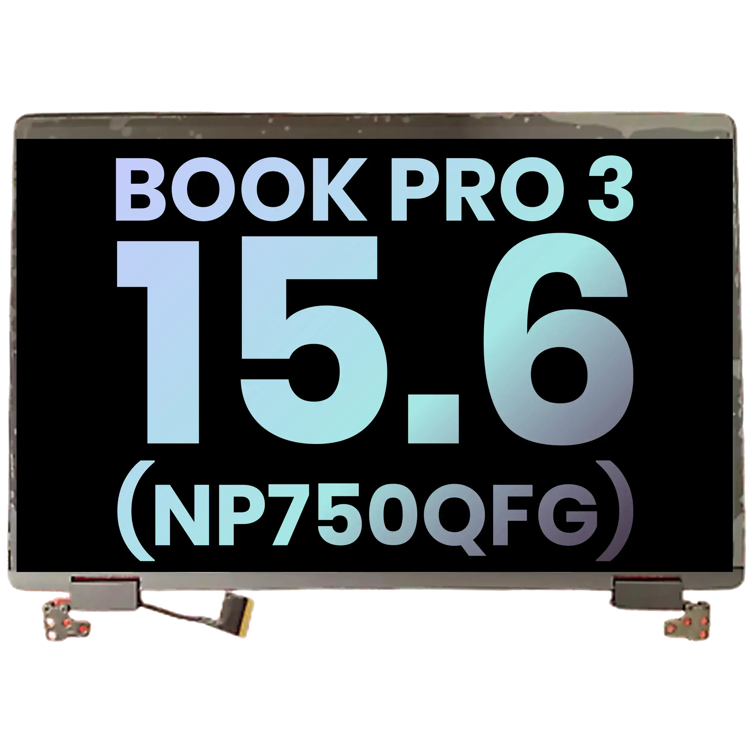 Display LCD completo per Samsung Galaxy Book 3 Pro 15.6" (NP750QFG Series) (Service Pack) (Nero)