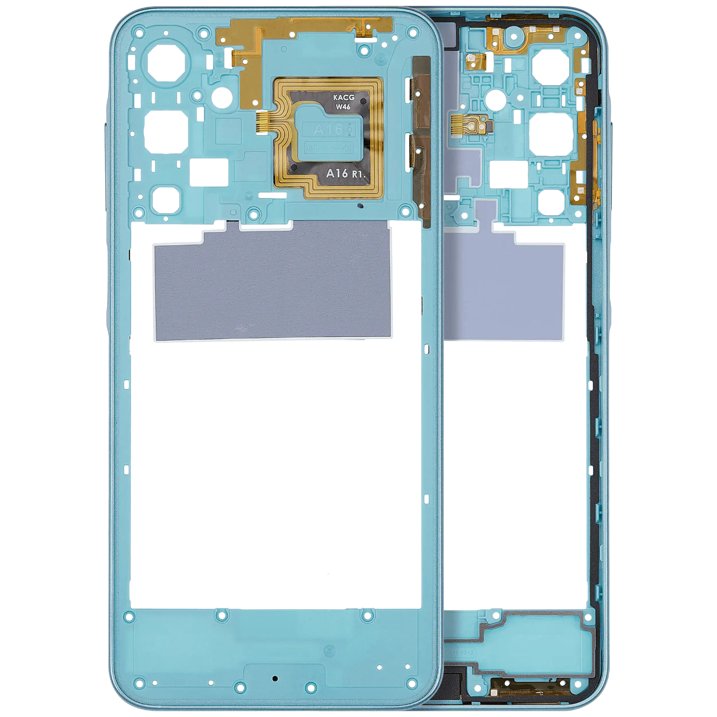 Frame centrale per Samsung Galaxy A16 5G (A166U / 2024) (US Version) (Light Verde)