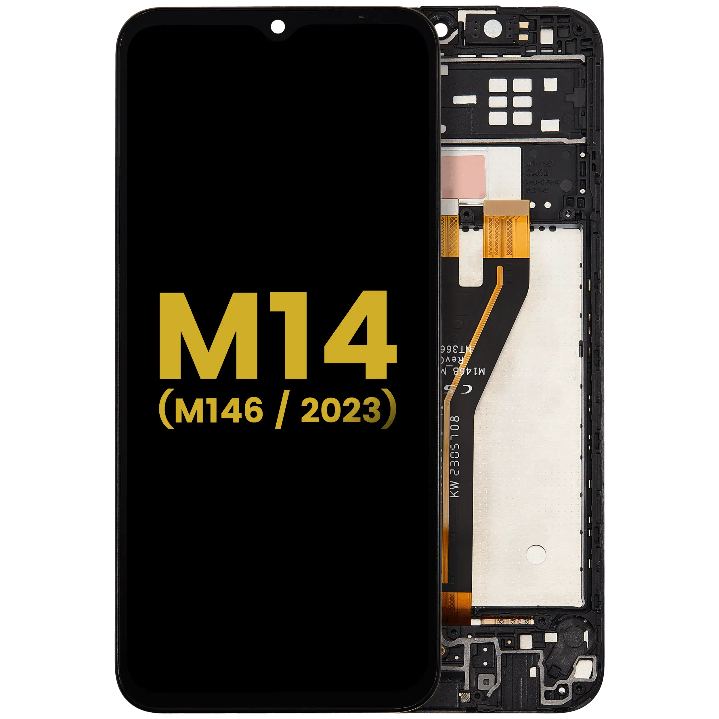 Display LCD completo con Frame compatibile per Samsung Galaxy M14 (M146 / 2023) (Refurbished) (tutti i colori)