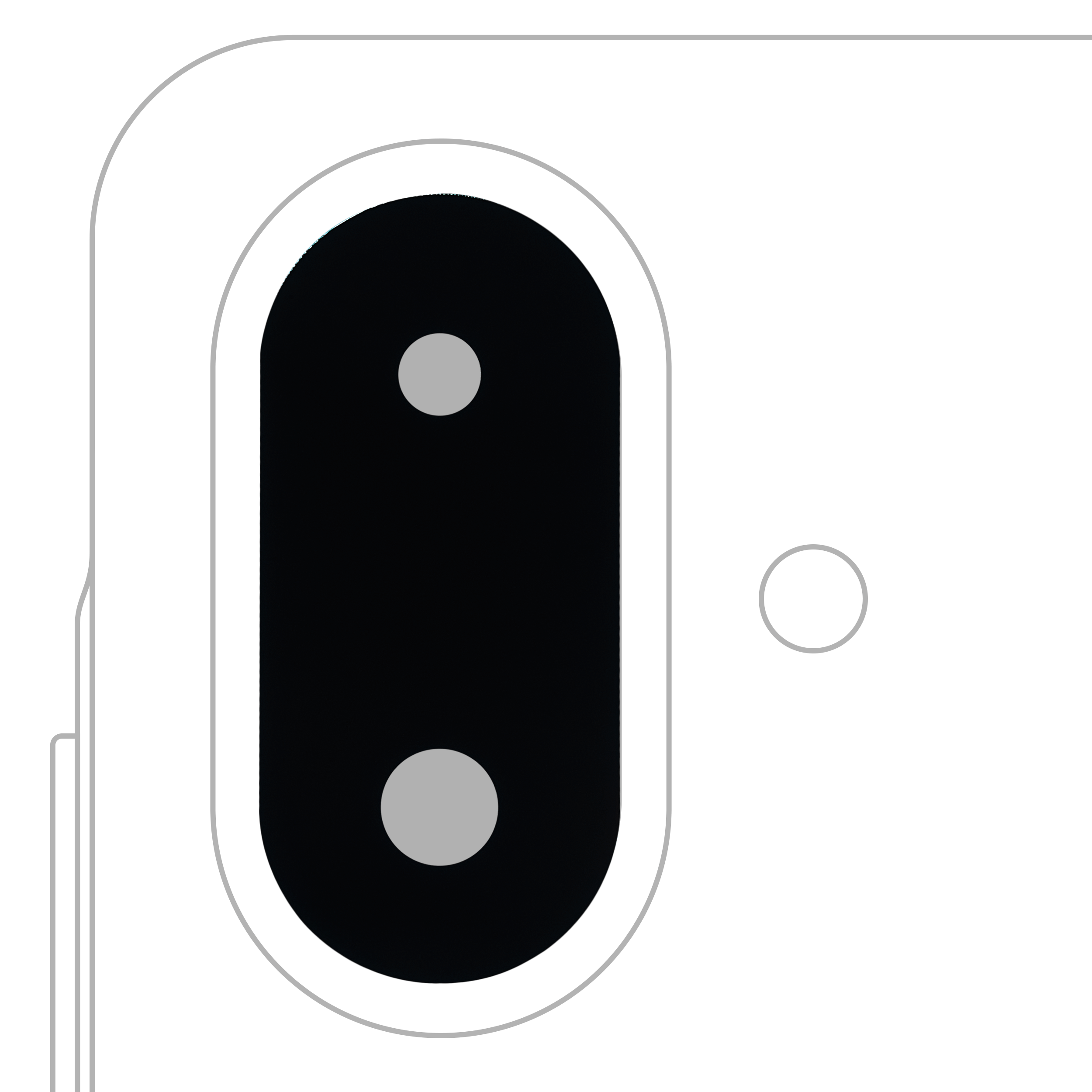 Lente fotocamera posteriore (solo vetro) con adesivo per Samsung Galaxy A07 4G (A075 / 2025) (tutti i colori)