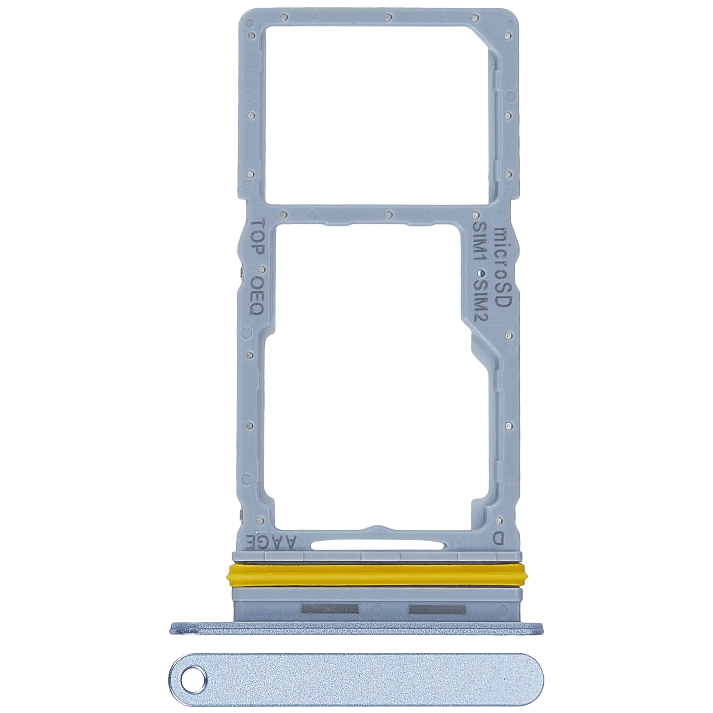 Carrellino doppia SIM per Samsung Galaxy A17 4G (A175 / 2025) (Premium) (Light Blu)