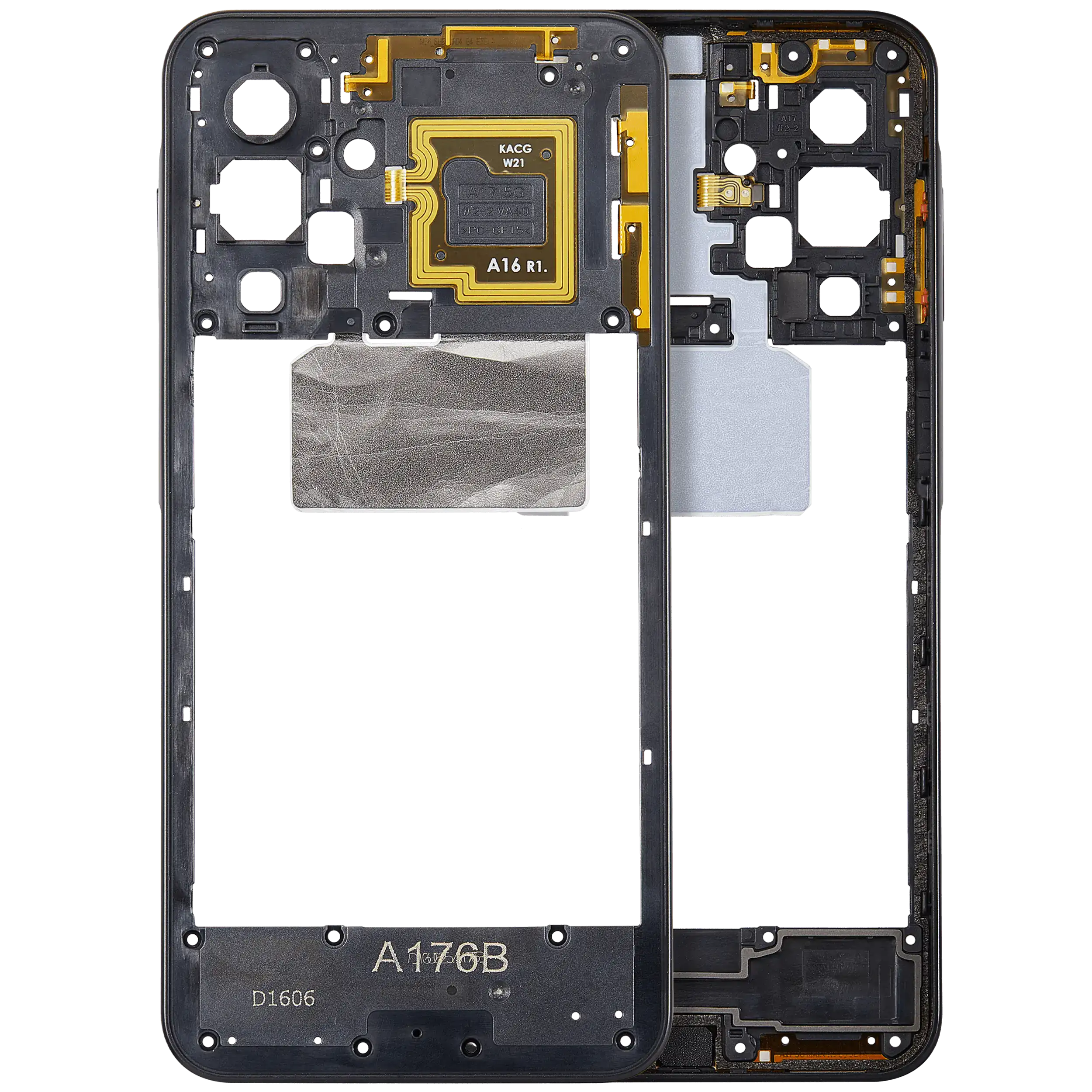 Frame centrale per Samsung Galaxy A17 5G (A176 / 2025) (Nero)