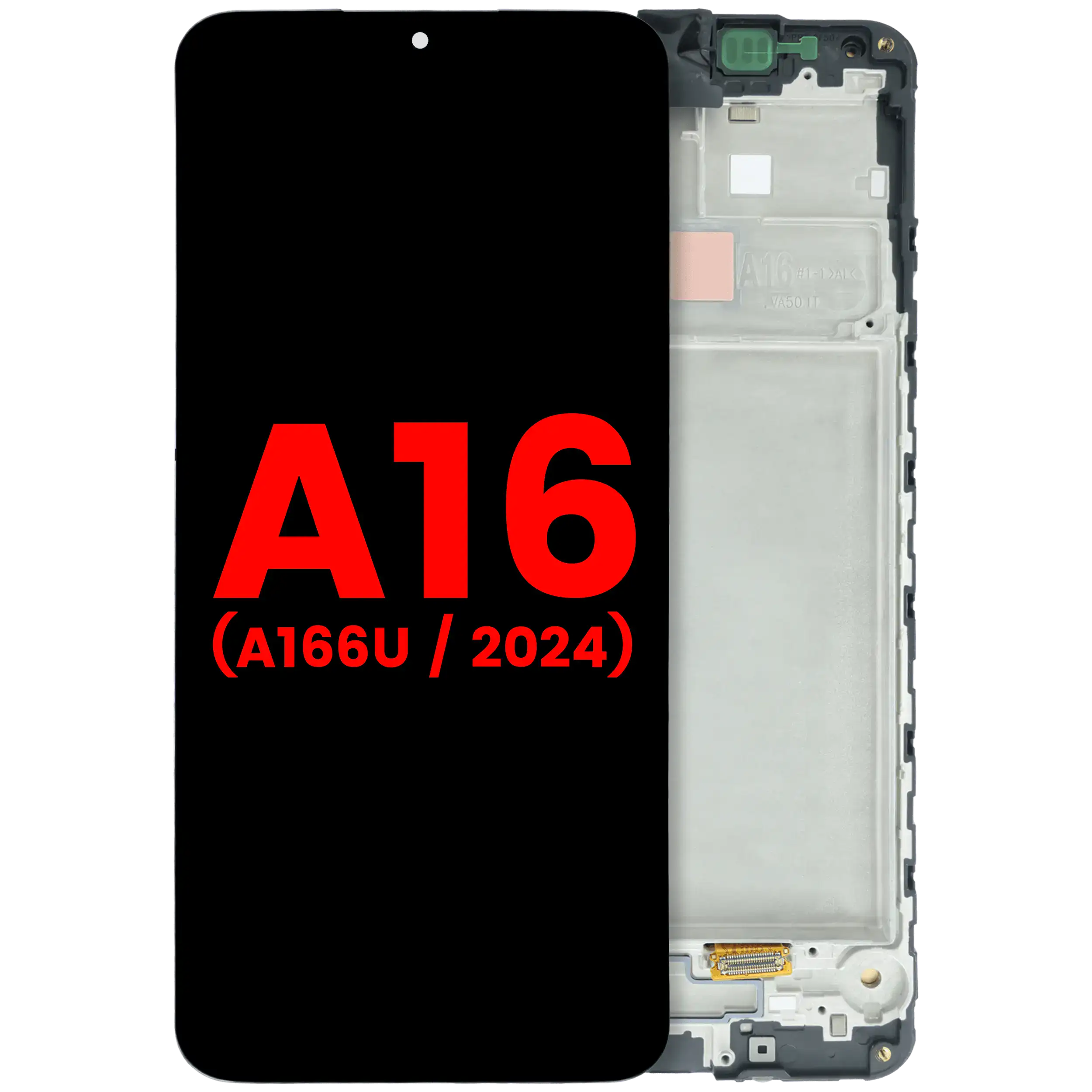 Display OLED completo con Frame per Samsung Galaxy A16 5G (A166U / 2024) (US Version) (tutti i colori)