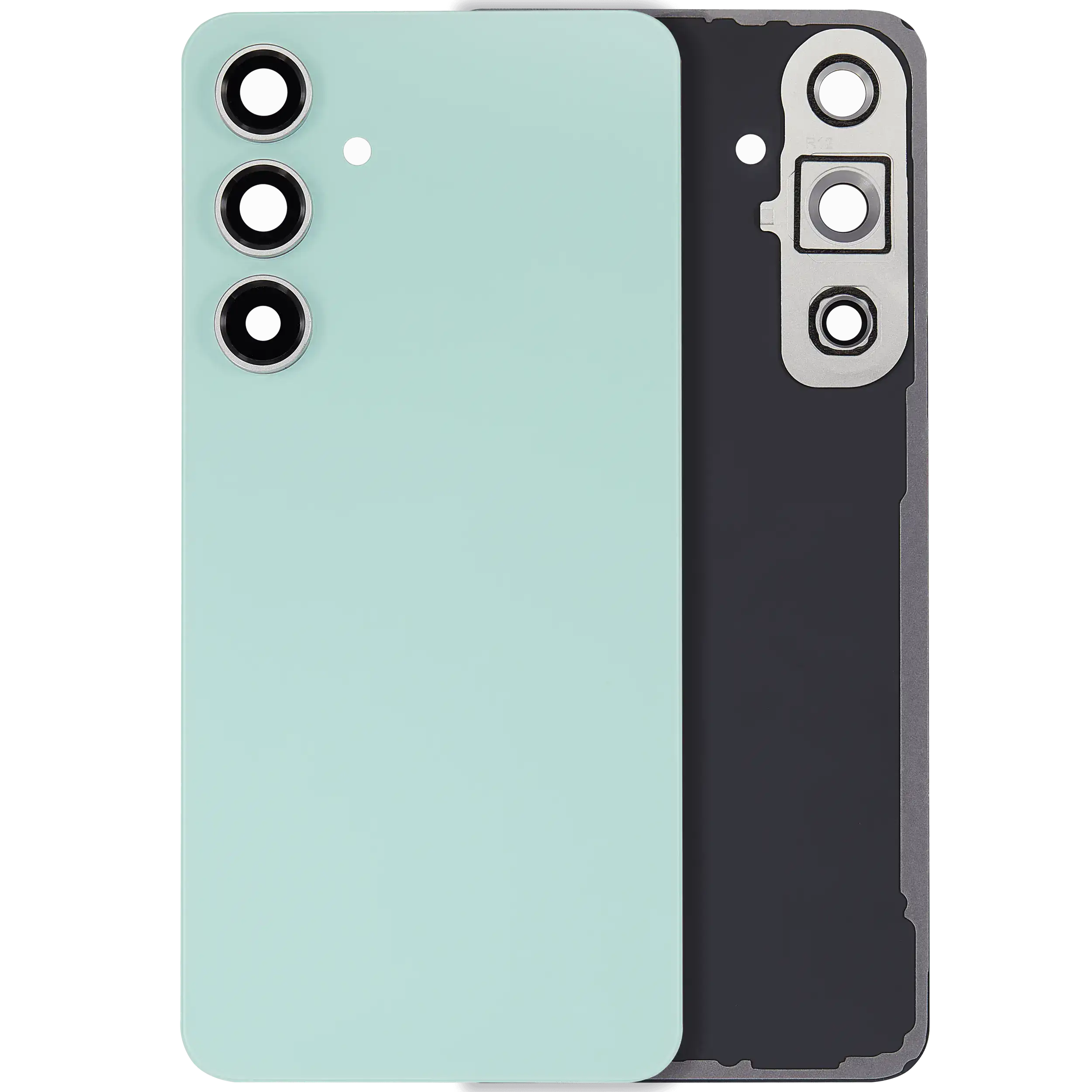 vetro cover posteriore con Vetro fotocamera per Samsung Galaxy S24 FE (No Logo) (Mint)