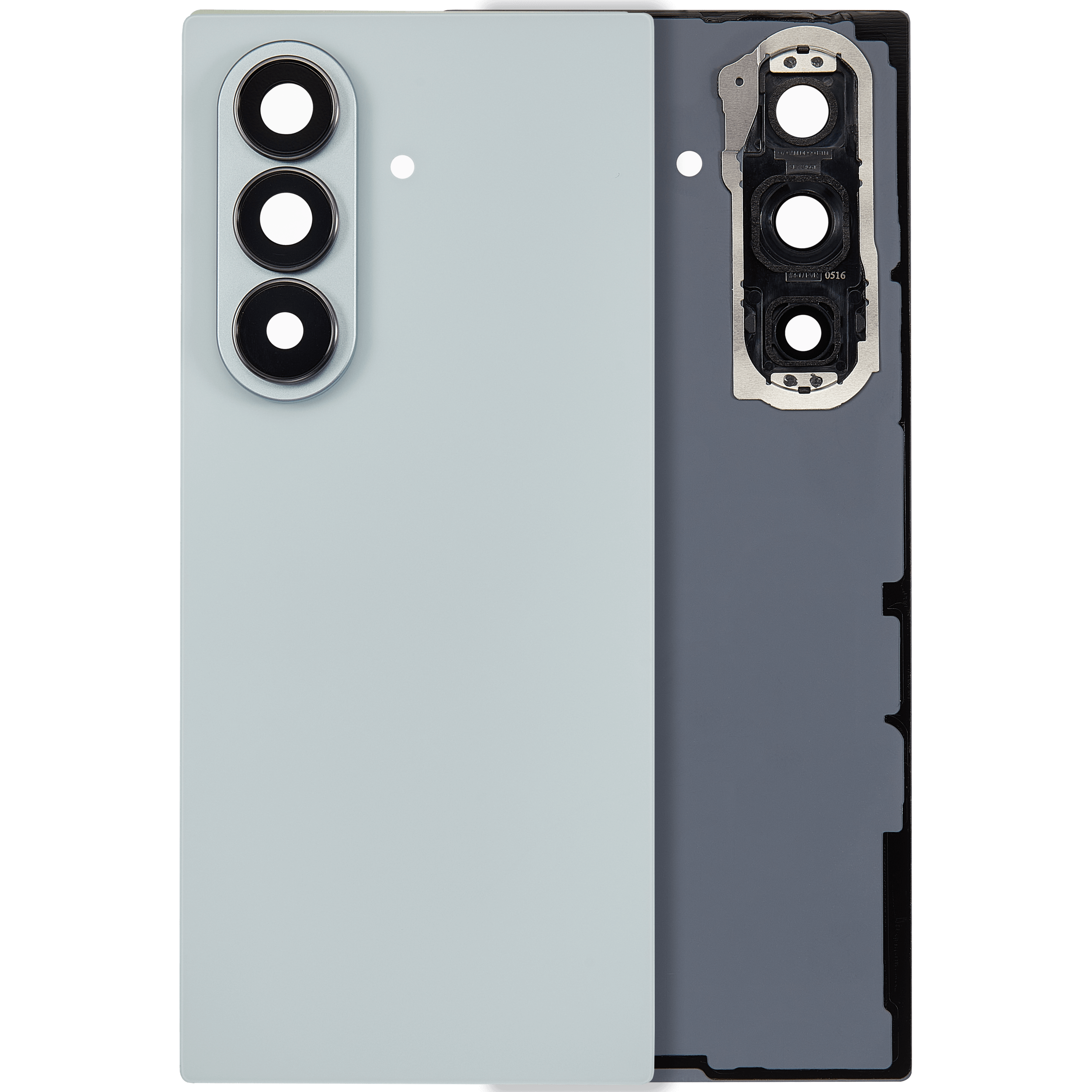 vetro cover posteriore con Vetro fotocamera per Samsung Galaxy Z Fold 7 5G (F966) (No Logo) (Mint)