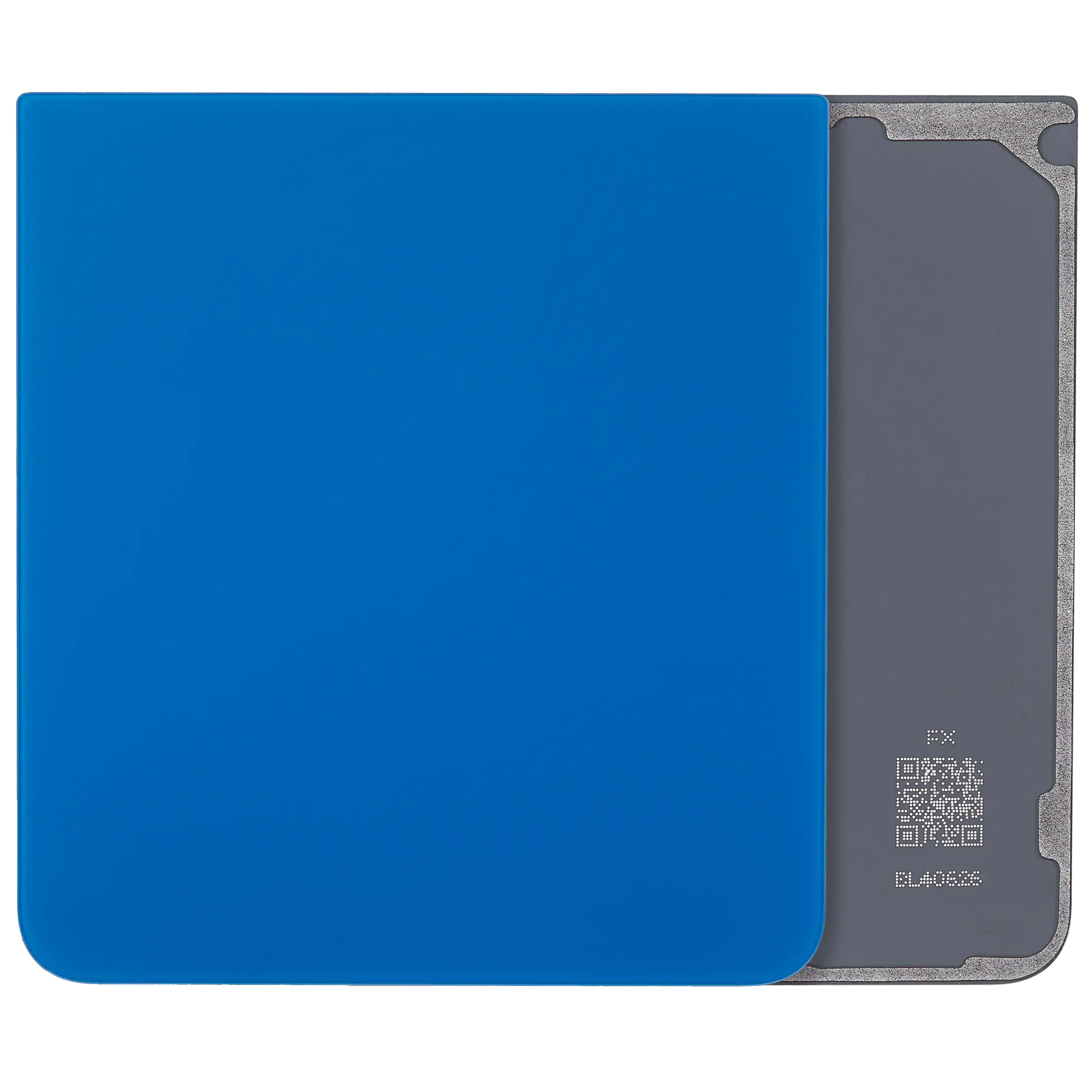 Bottom vetro cover posteriore per Samsung Galaxy Z Flip 7 5G (F766) (No Logo) (Blu Shadow)
