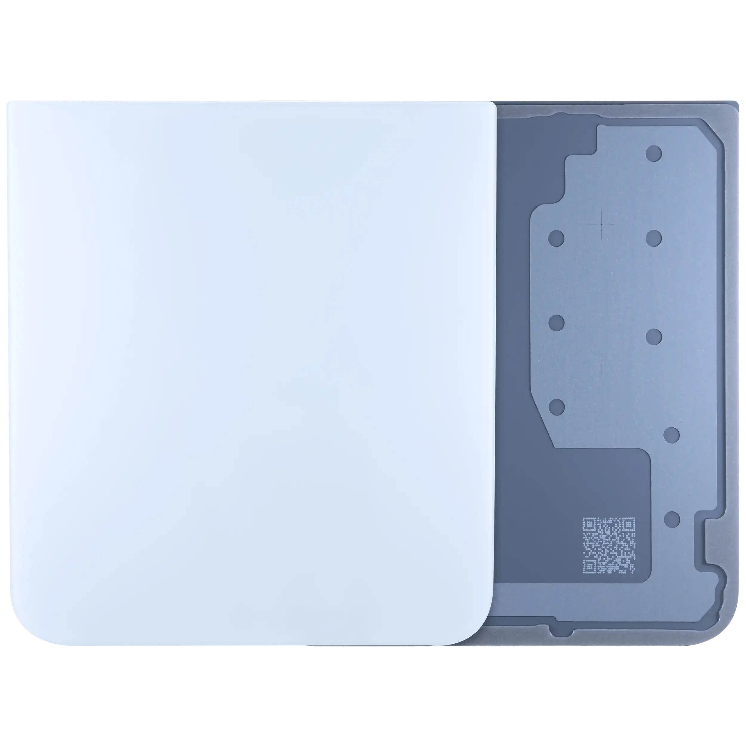 Bottom Cover posteriore per Samsung Galaxy Z Flip 7 FE 5G (Service Pack) (Bianco)