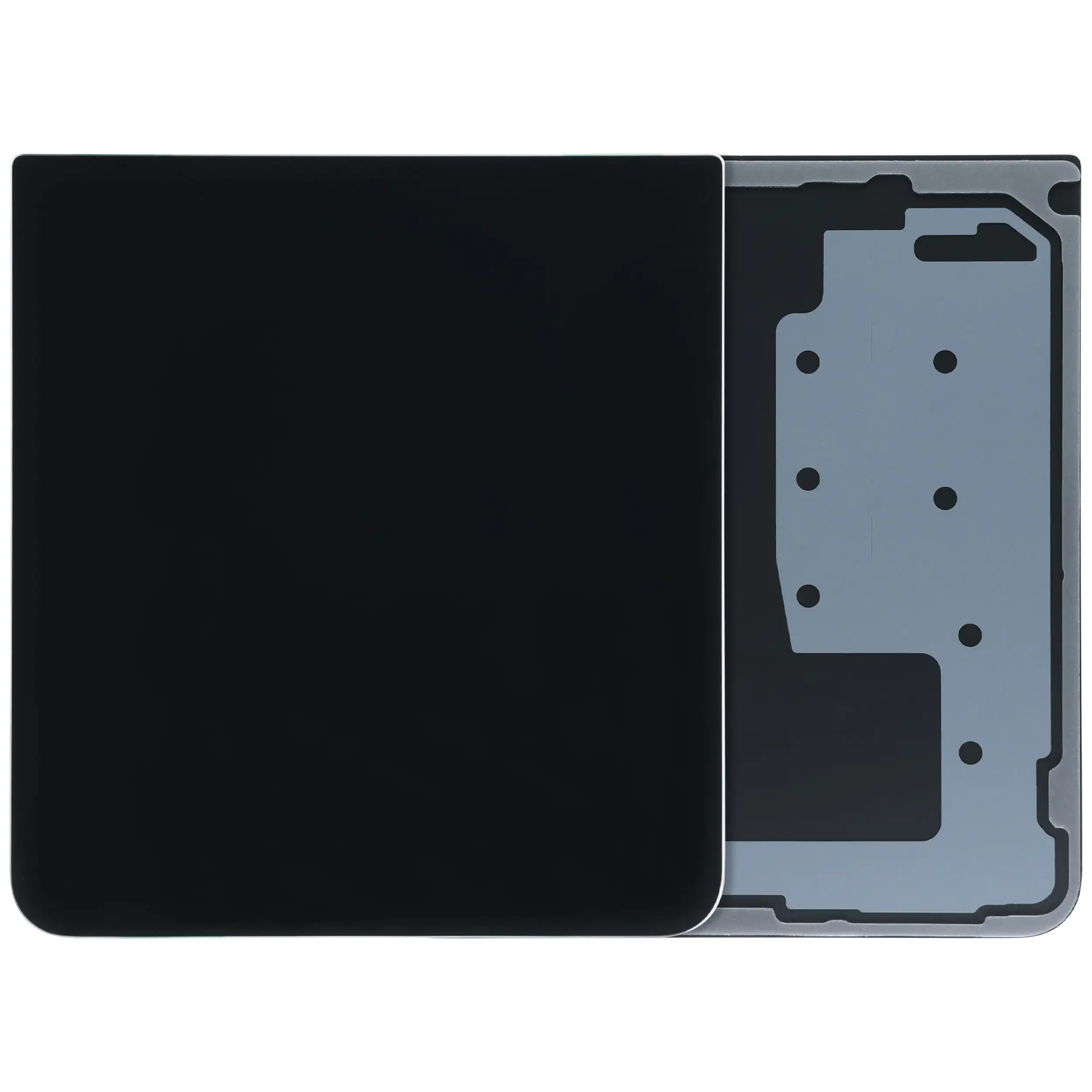 Bottom Cover posteriore per Samsung Galaxy Z Flip 7 5G (Service Pack) (Jet Nero)