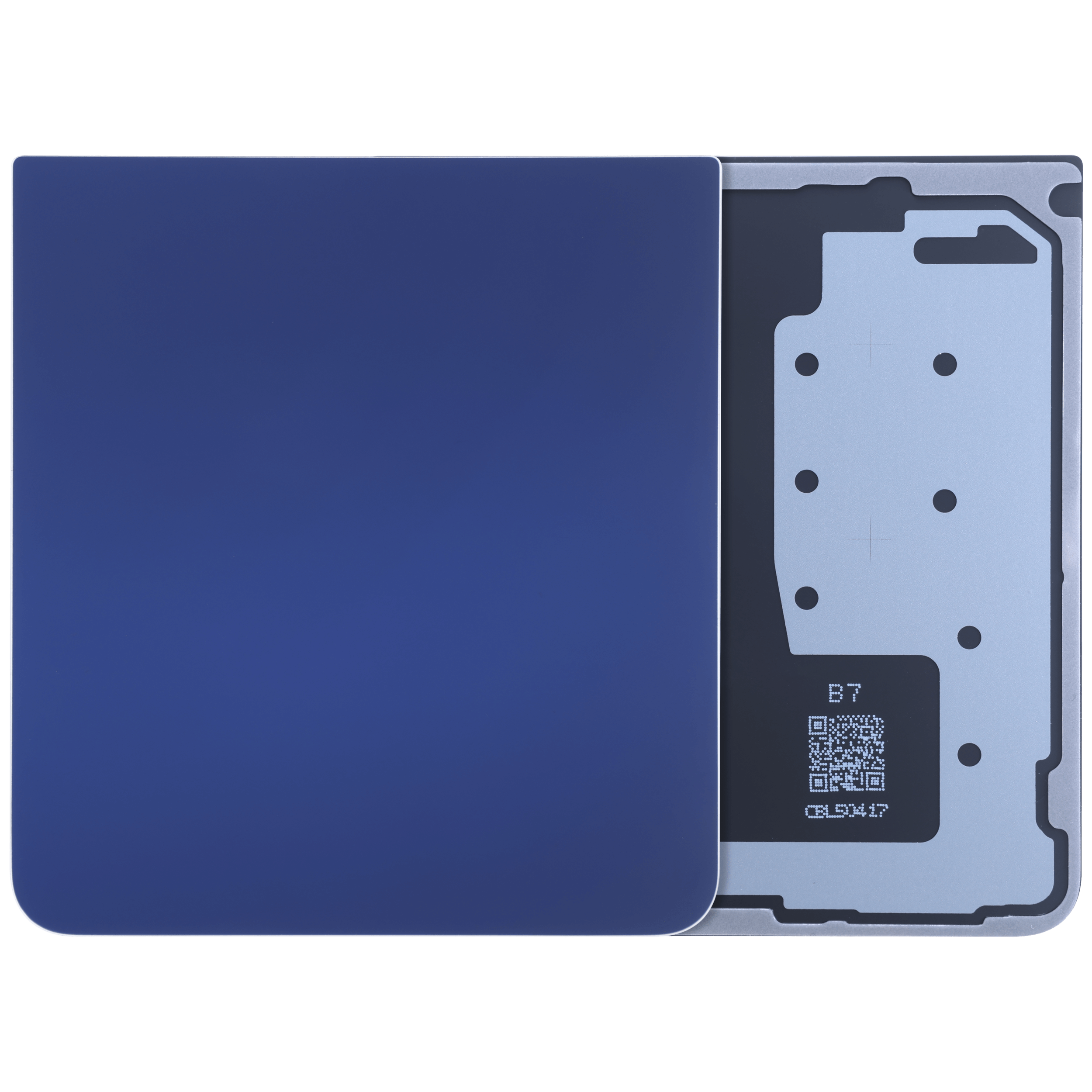 Bottom Cover posteriore per Samsung Galaxy Z Flip 7 5G (Service Pack) (Blu)