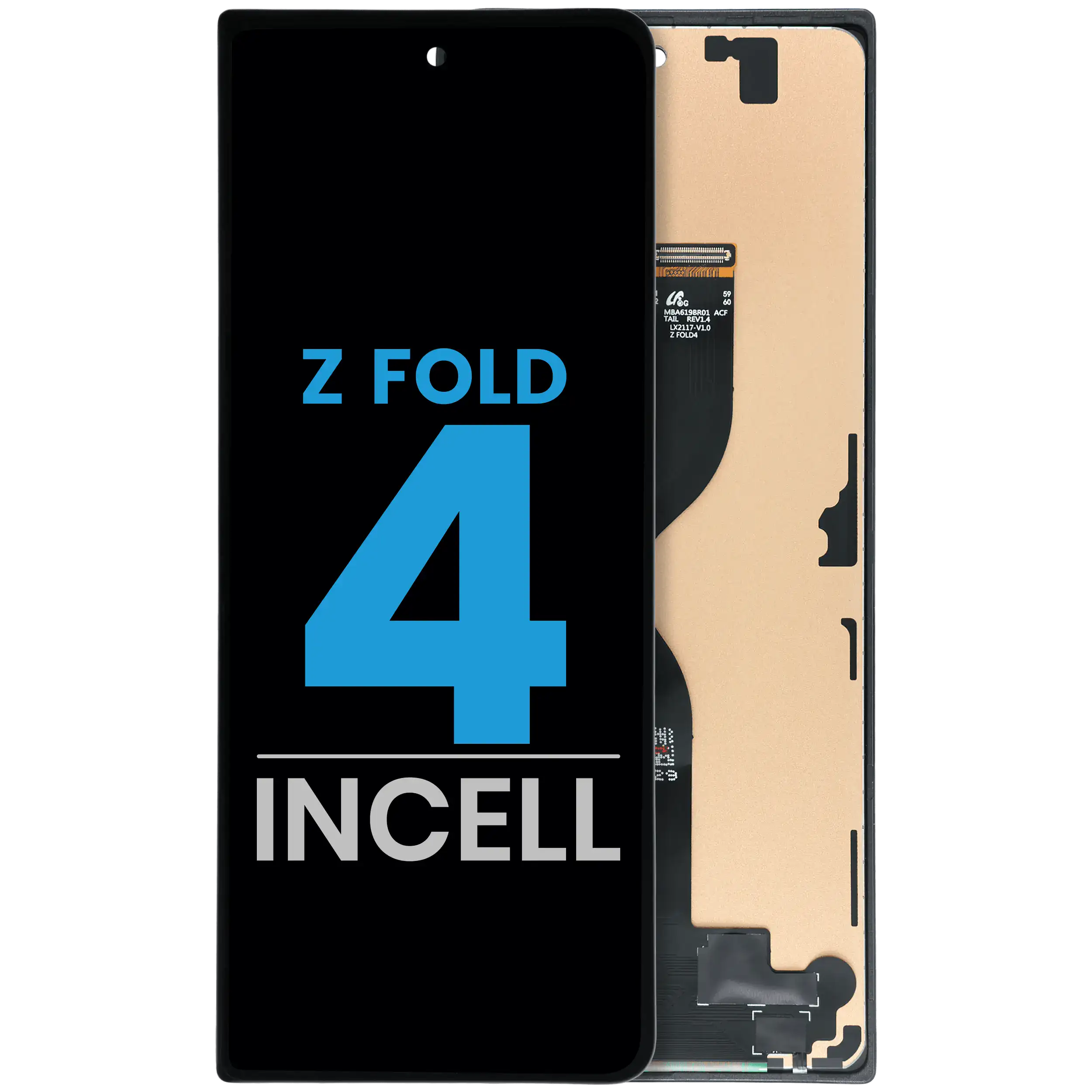 Outer Display LCD completo per Samsung Galaxy Z Fold 4 5G (tutti i colori)